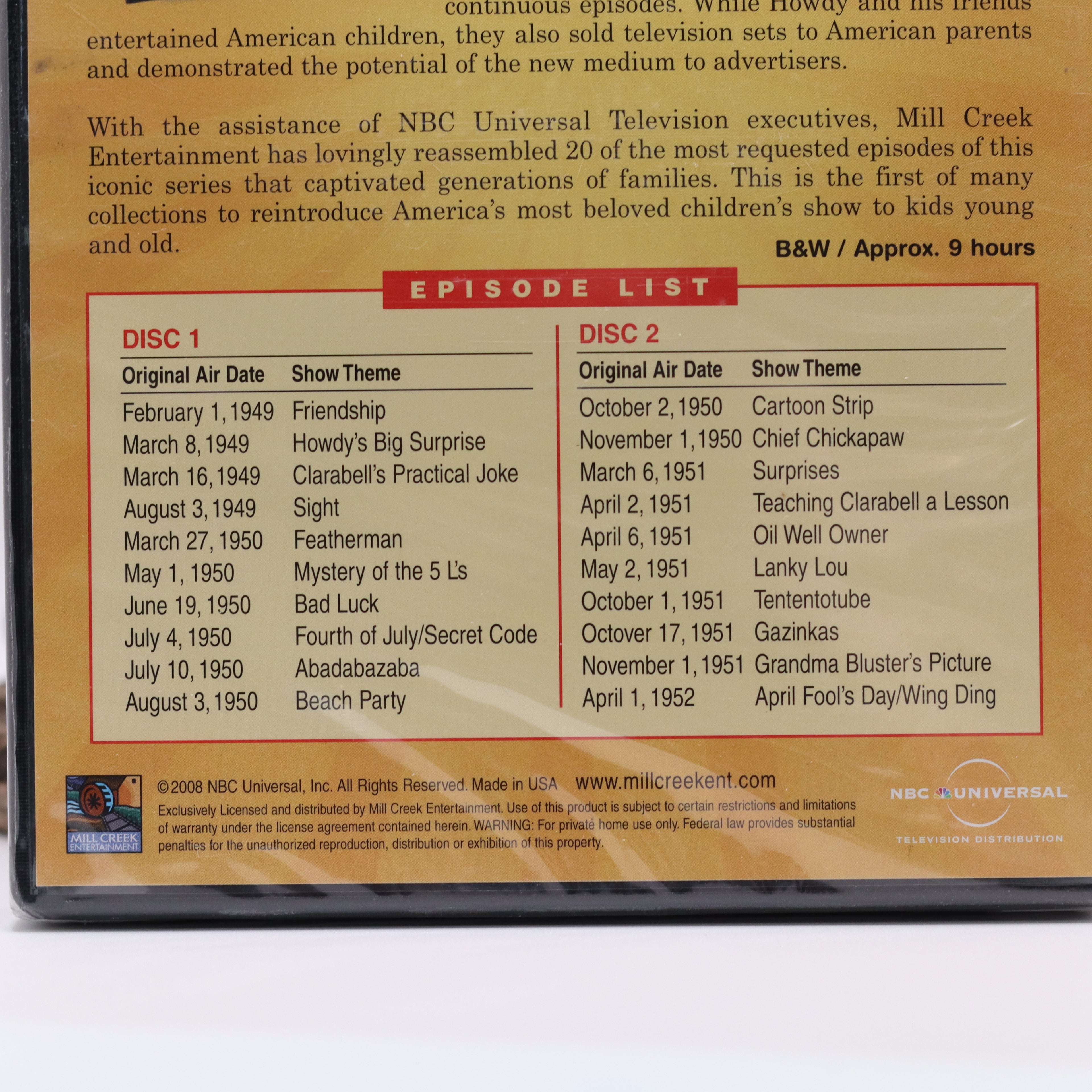 The Best of Howdy Doody DVD