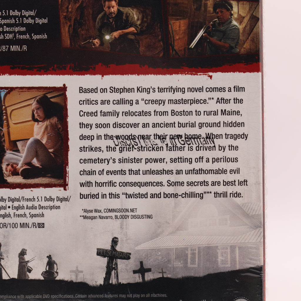 Pet Sematary two movie DVD collection