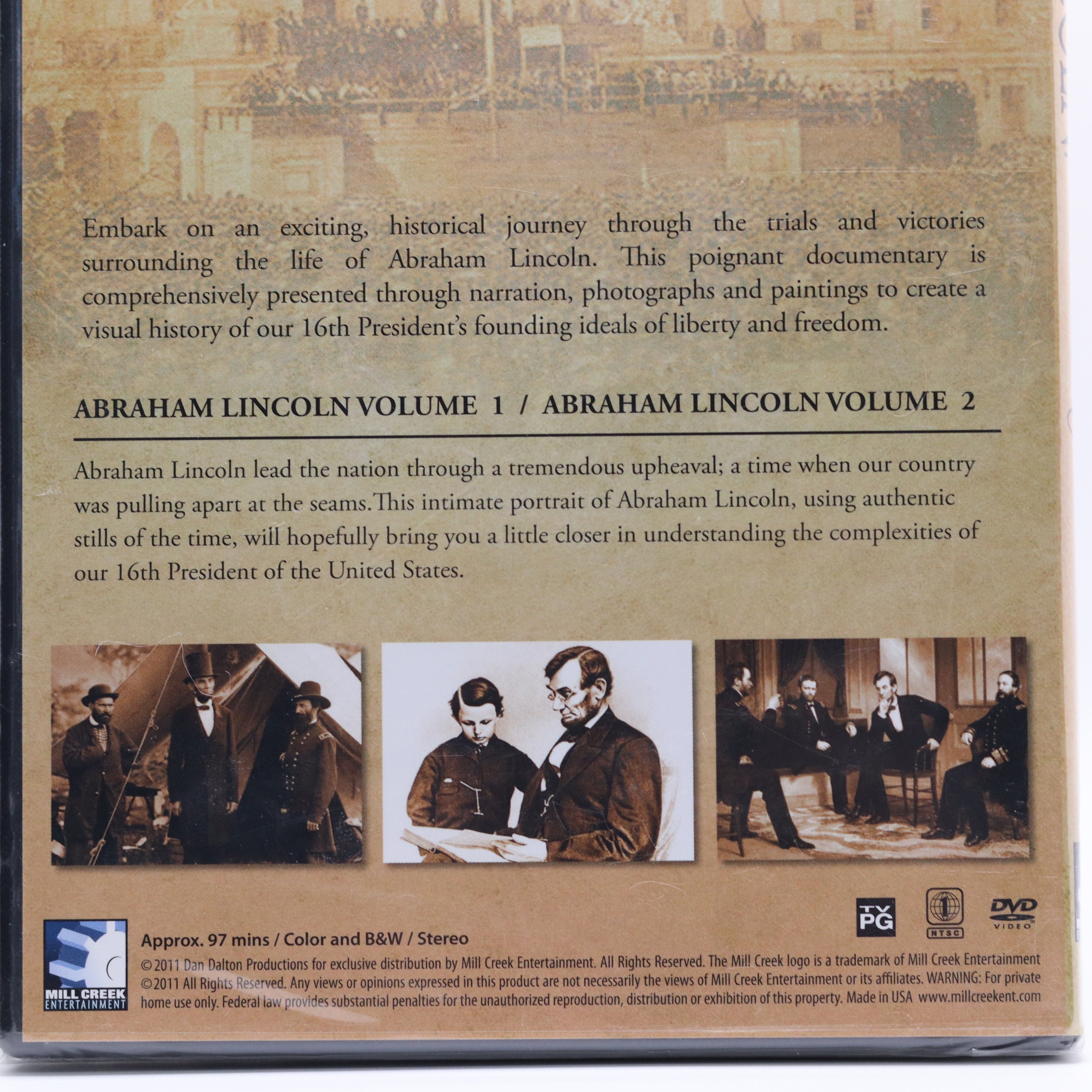 Abraham Lincoln: Father of Freedom DVD