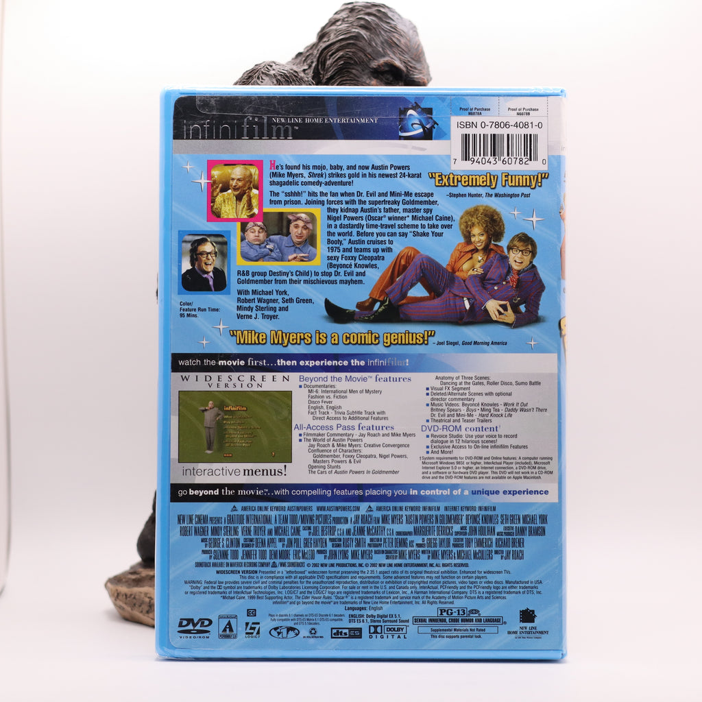 Austin Powers in Goldmember DVD, Widescreen NEW, Infinifilm