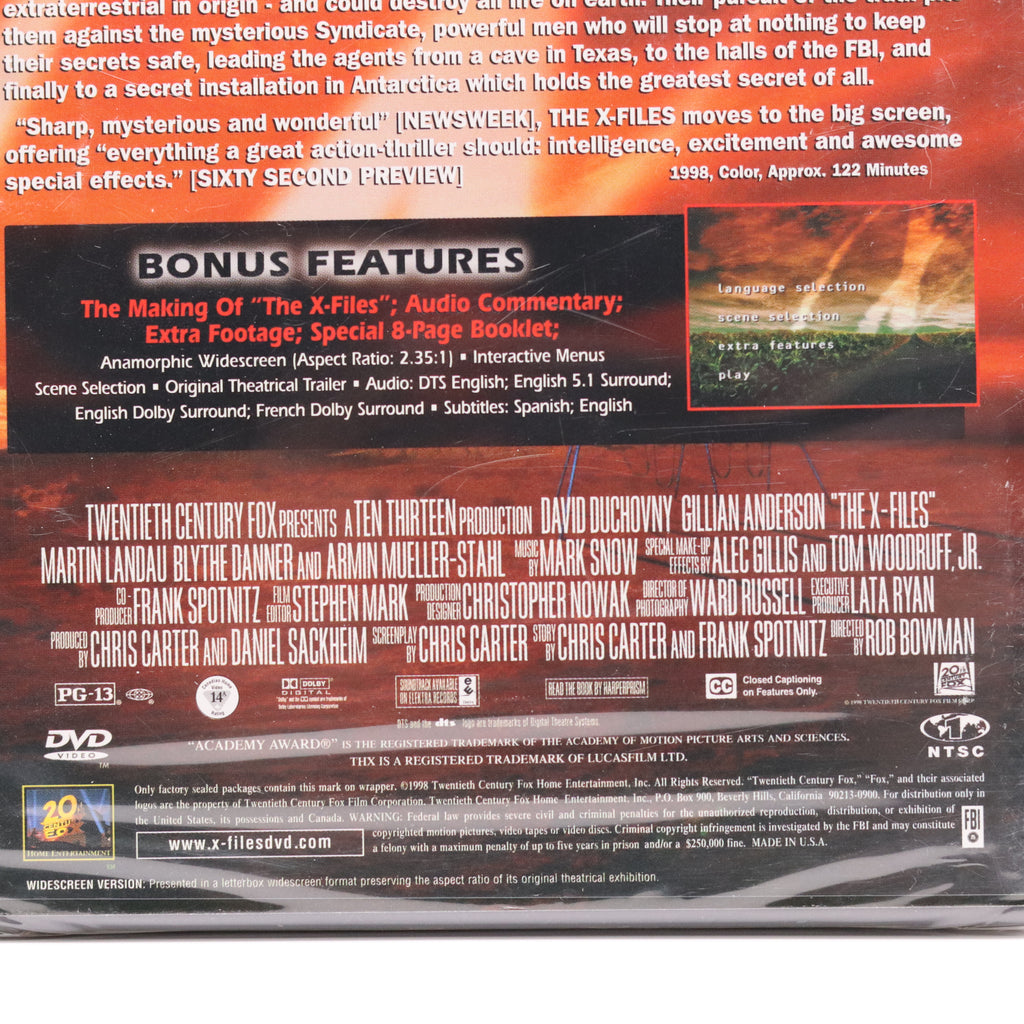 The X-Files: Fight the Future DVD Enhanced Widescreen
