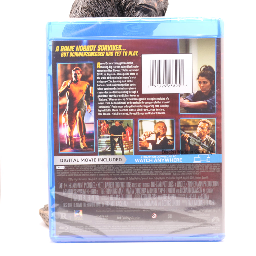 The Running Man Blu-ray + Digital Copy, Arnold Schwarzenegger