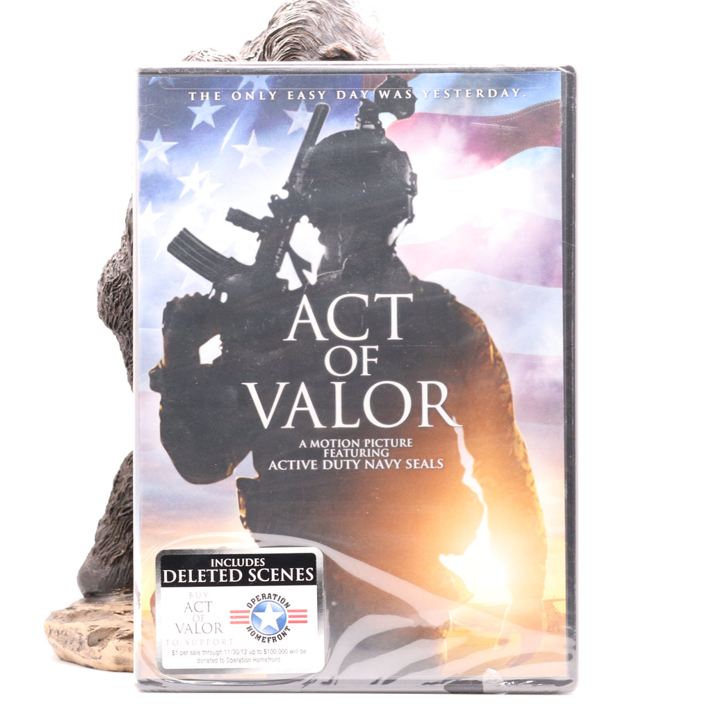 Act of Valor DVD - Navy SEAL Action Thriller