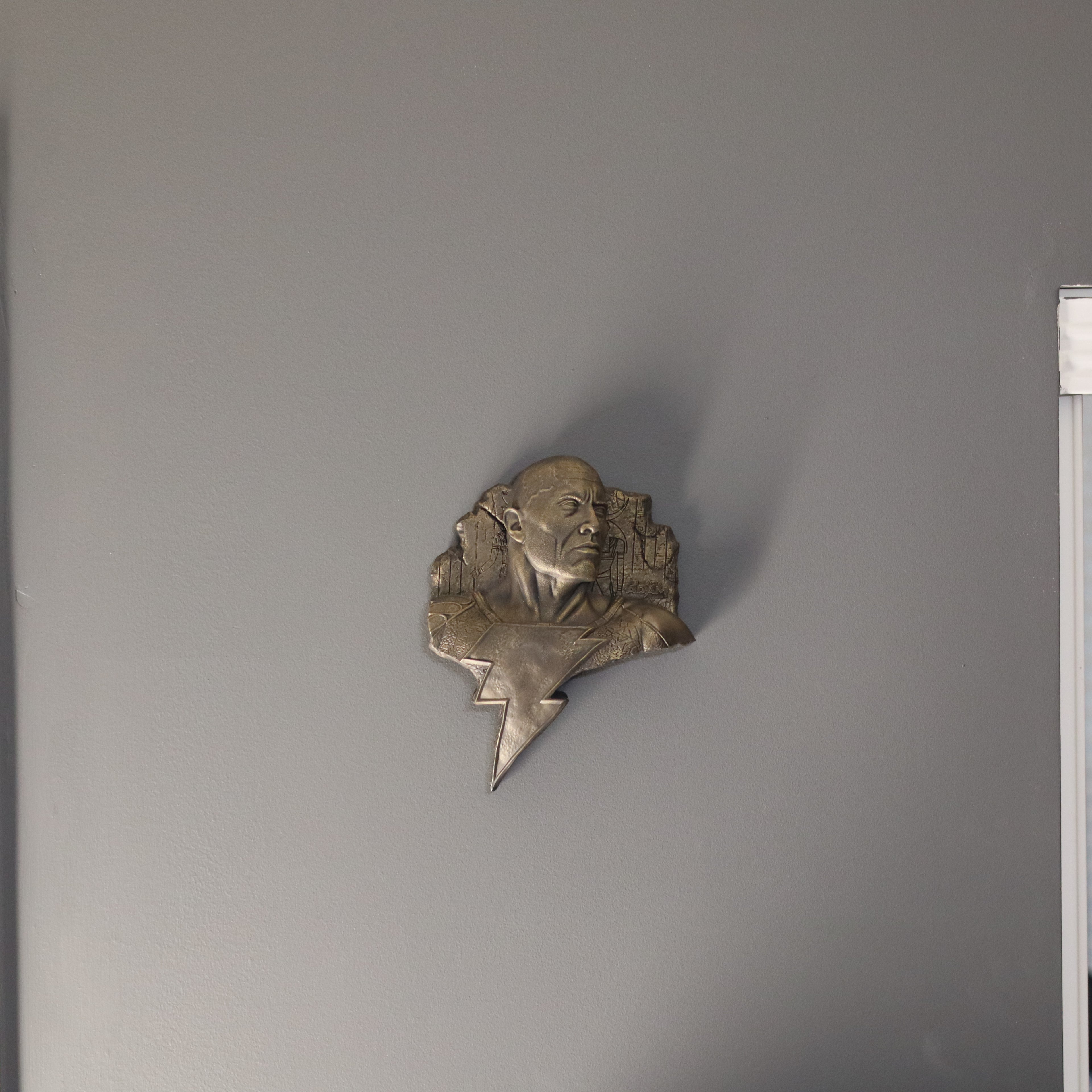 Black Adam 3D Wall Art. DC Icons DC universe. Limited edition collectable