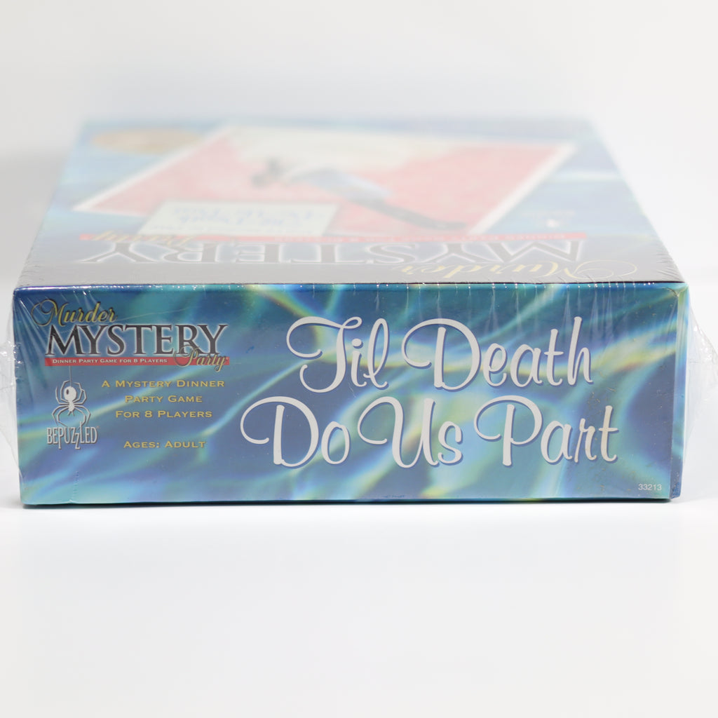 Board game box titled 'Til Death Do Us Part' by Zygomatic on a white background