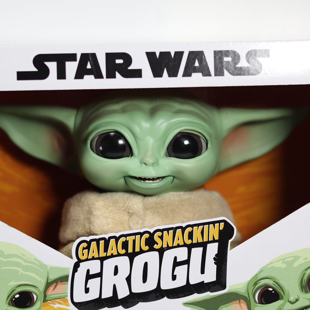 Baby Yoda Interactive Toy - Galactic Snackin' Grogu | Star Wars Mandalorian
