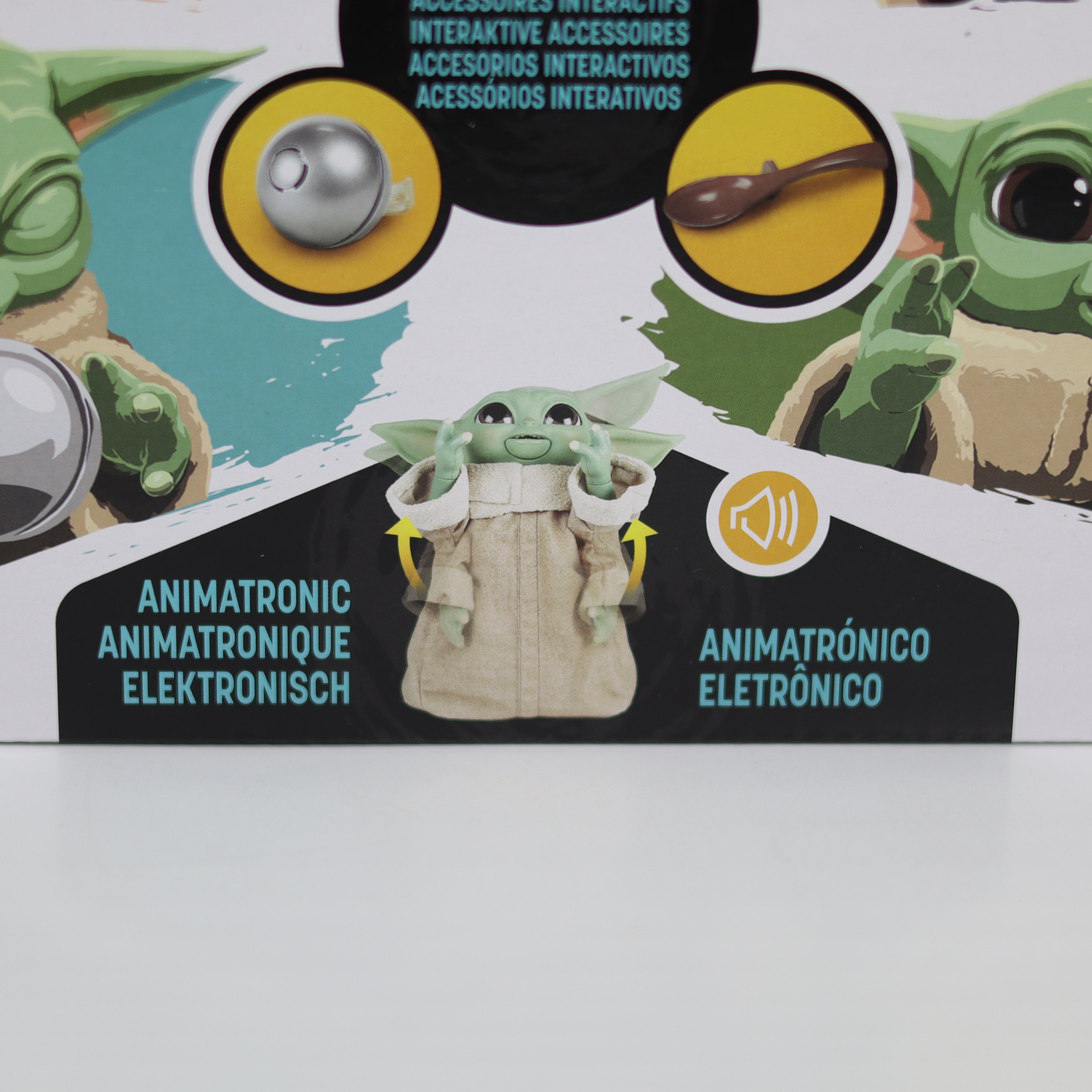 Baby Yoda Interactive Toy - Galactic Snackin' Grogu | Star Wars Mandalorian
