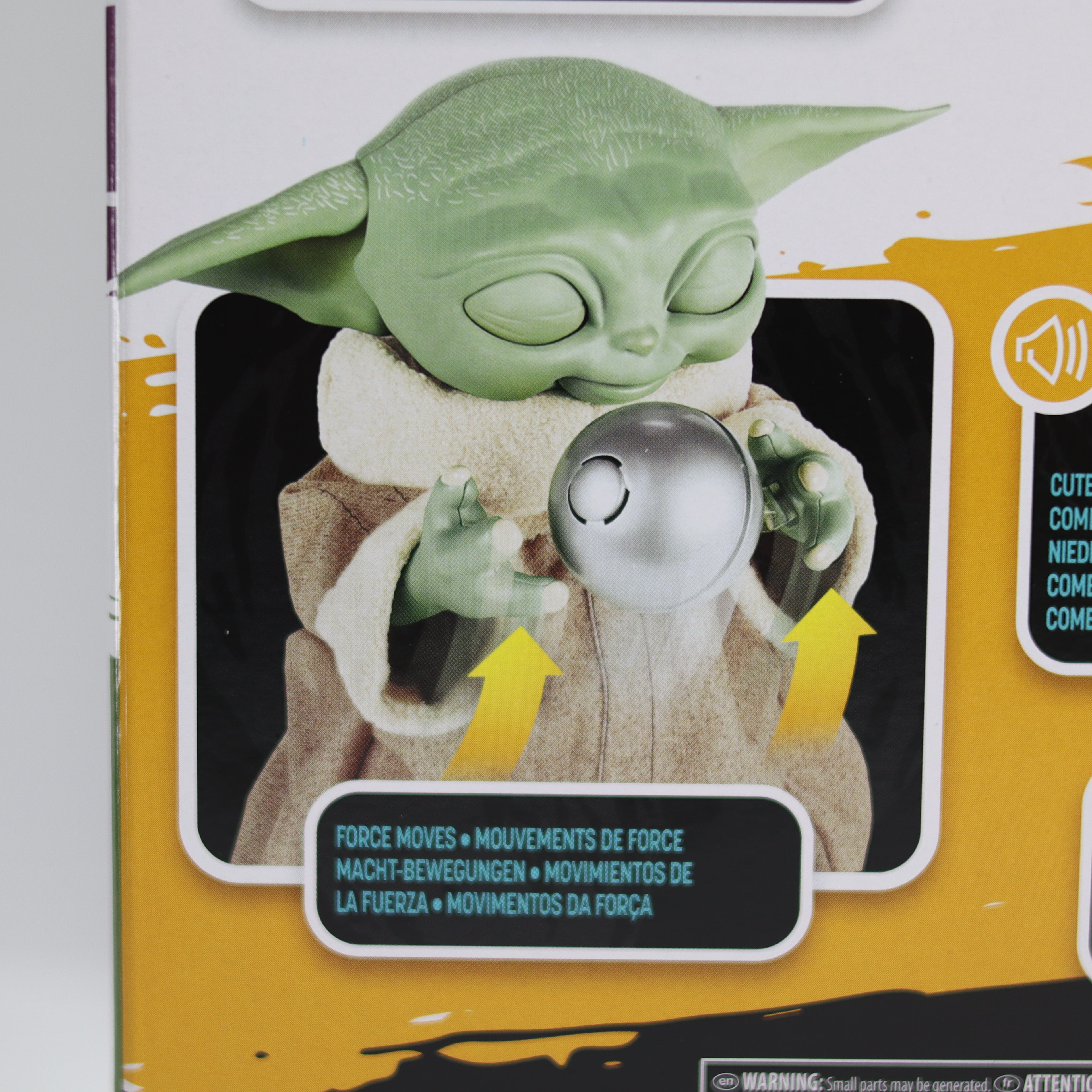 Baby Yoda Interactive Toy - Galactic Snackin' Grogu | Star Wars Mandalorian