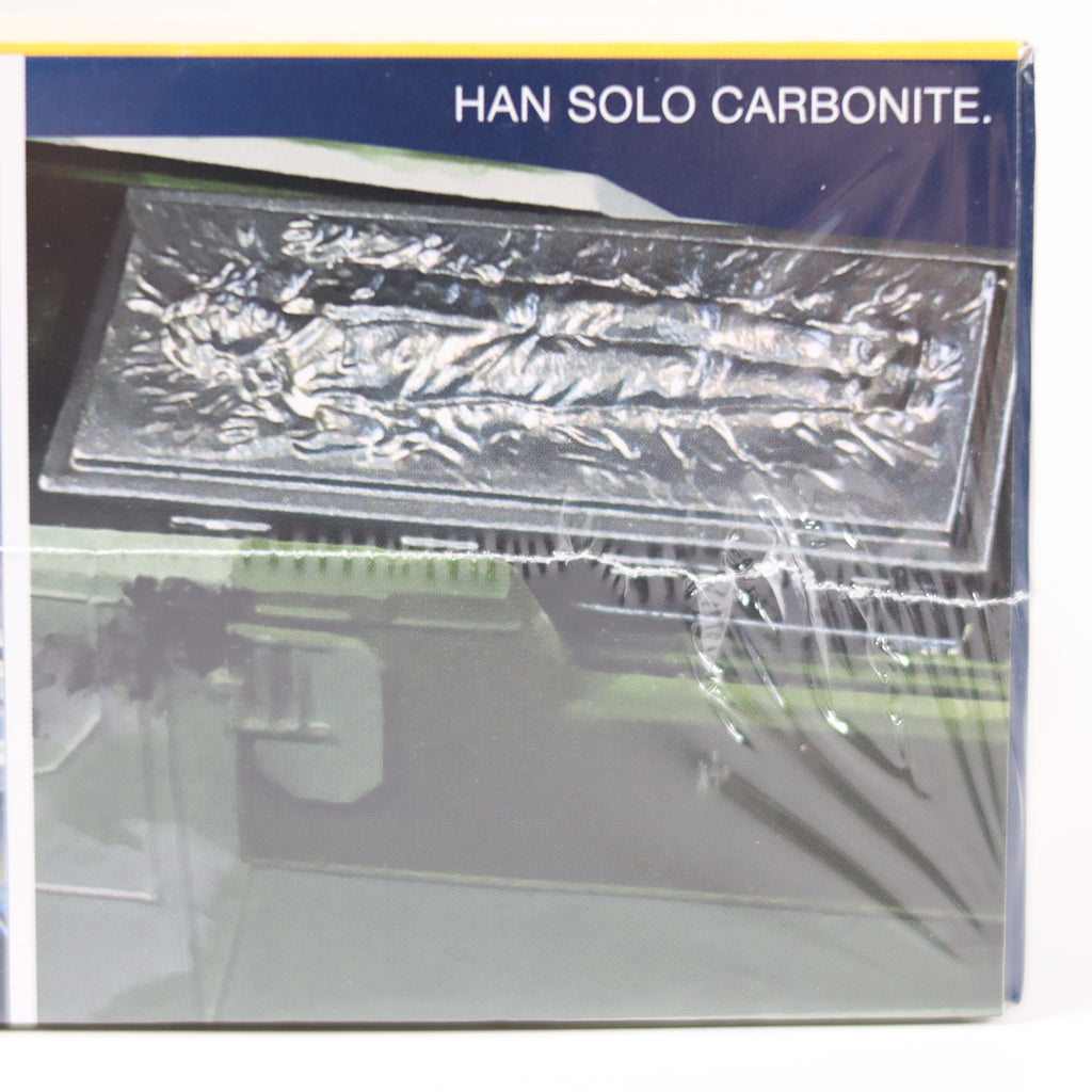 Product packaging for 'Han Solo Carbonite' with a clear window showing the item inside.