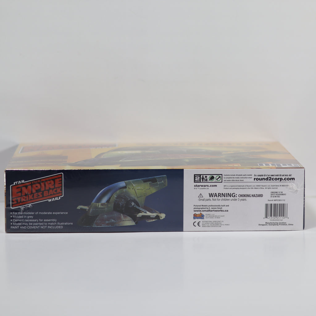 Box of a Star Wars toy with 'The Empire Strikes Back' logo on a white background