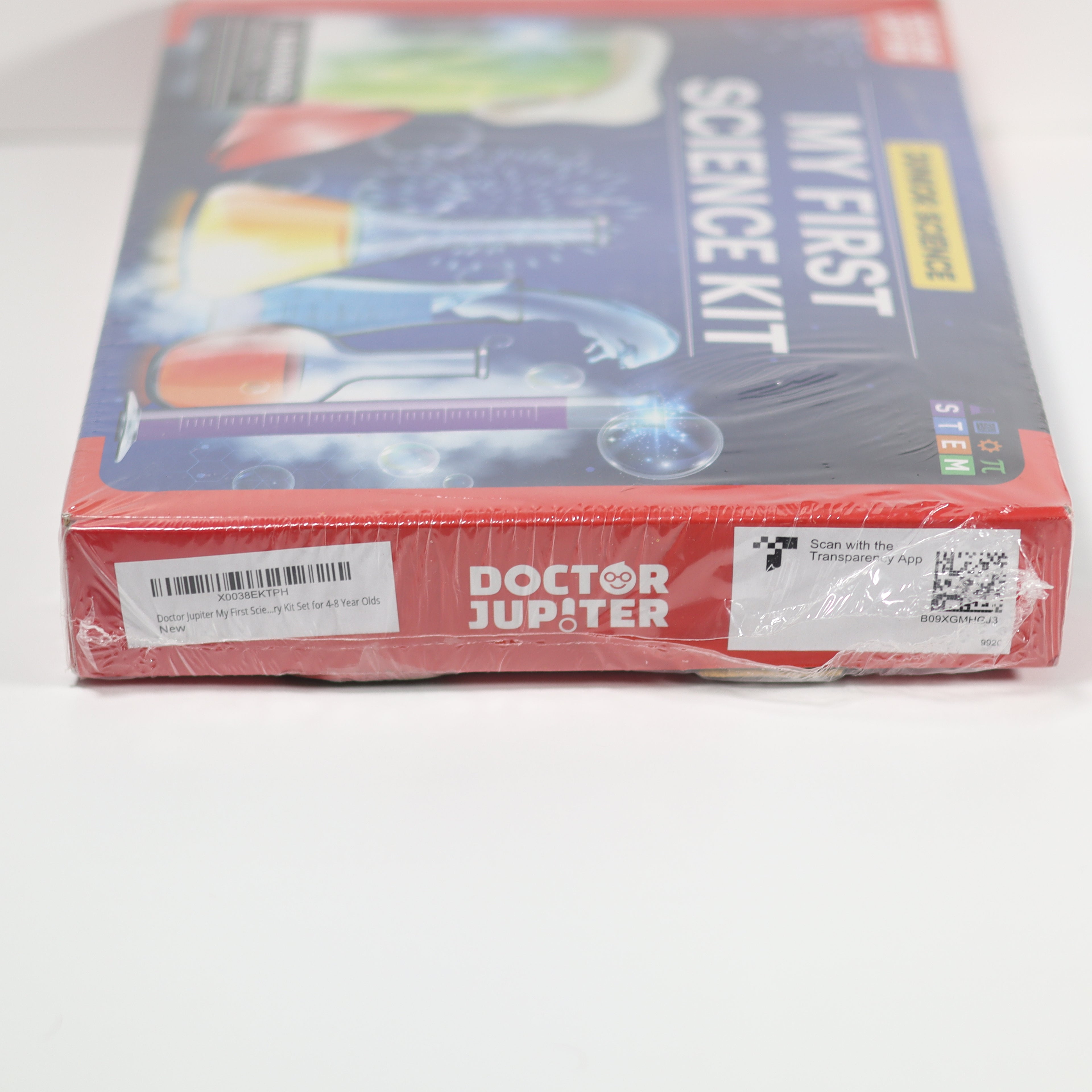 Box of 'My First Science Kit' by Doctor Jupiter on a white background