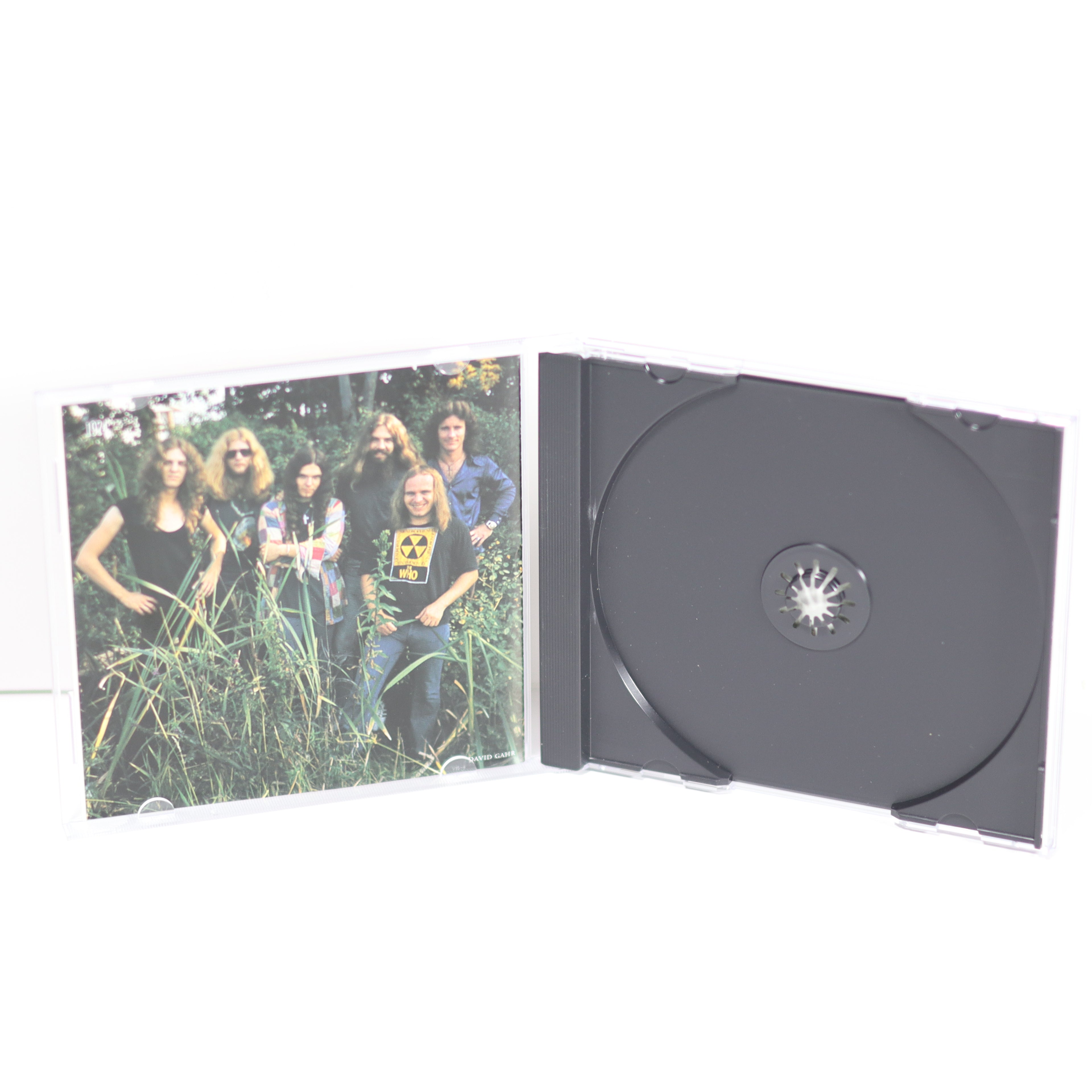 CD case with a photo of a group of people on the cover