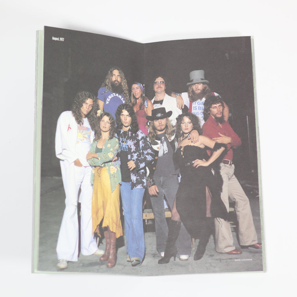 Group photo of people in a magazine or book layout