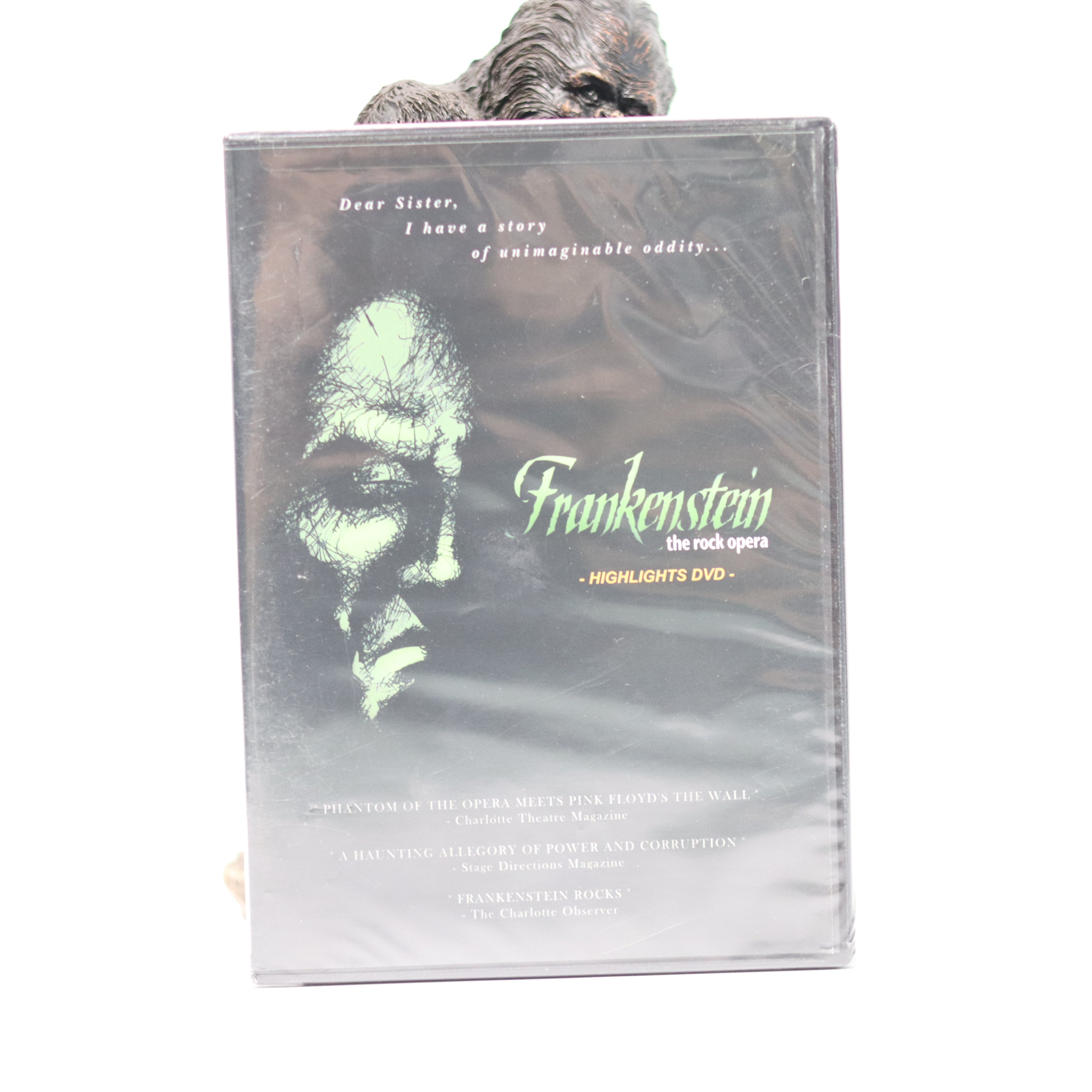 Frankenstein Rock Opera Highlights DVD - New Sealed Musical Theater