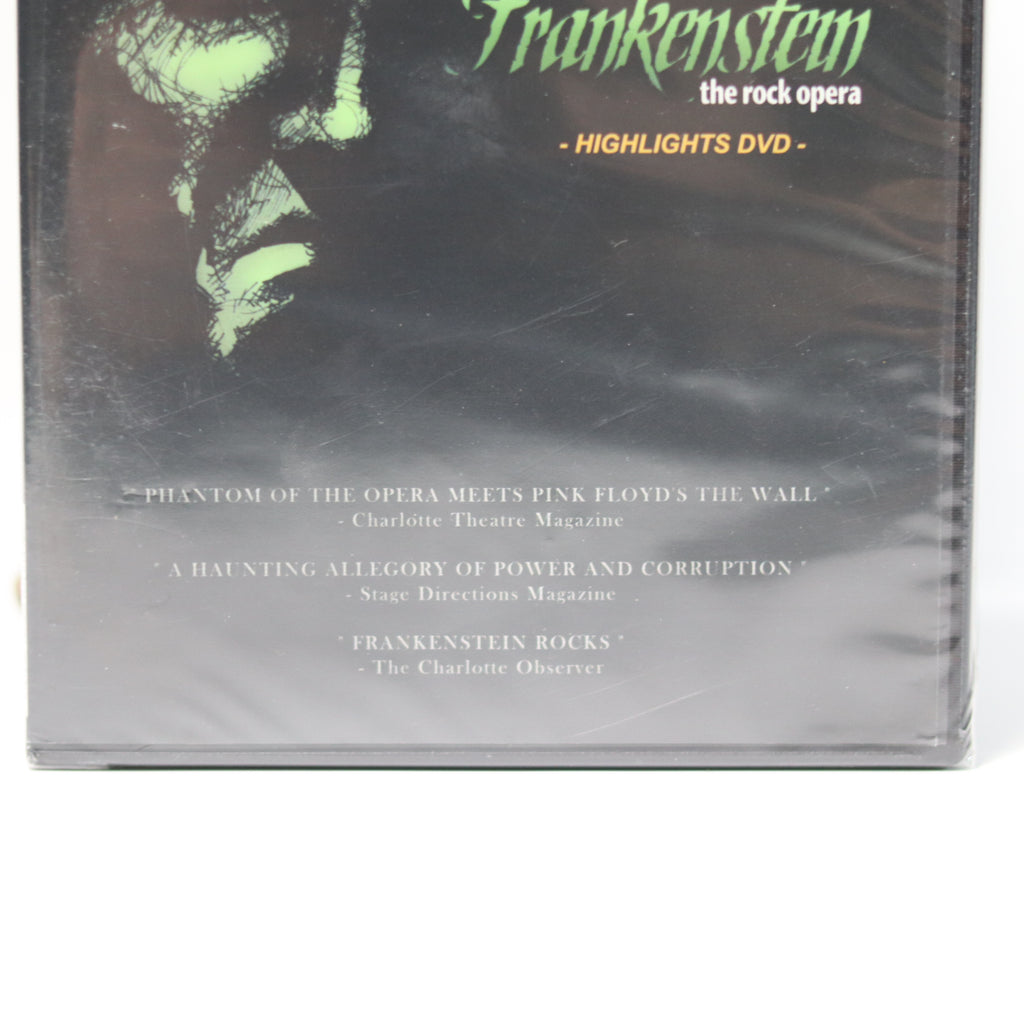 Frankenstein Rock Opera Highlights DVD - New Sealed Musical Theater