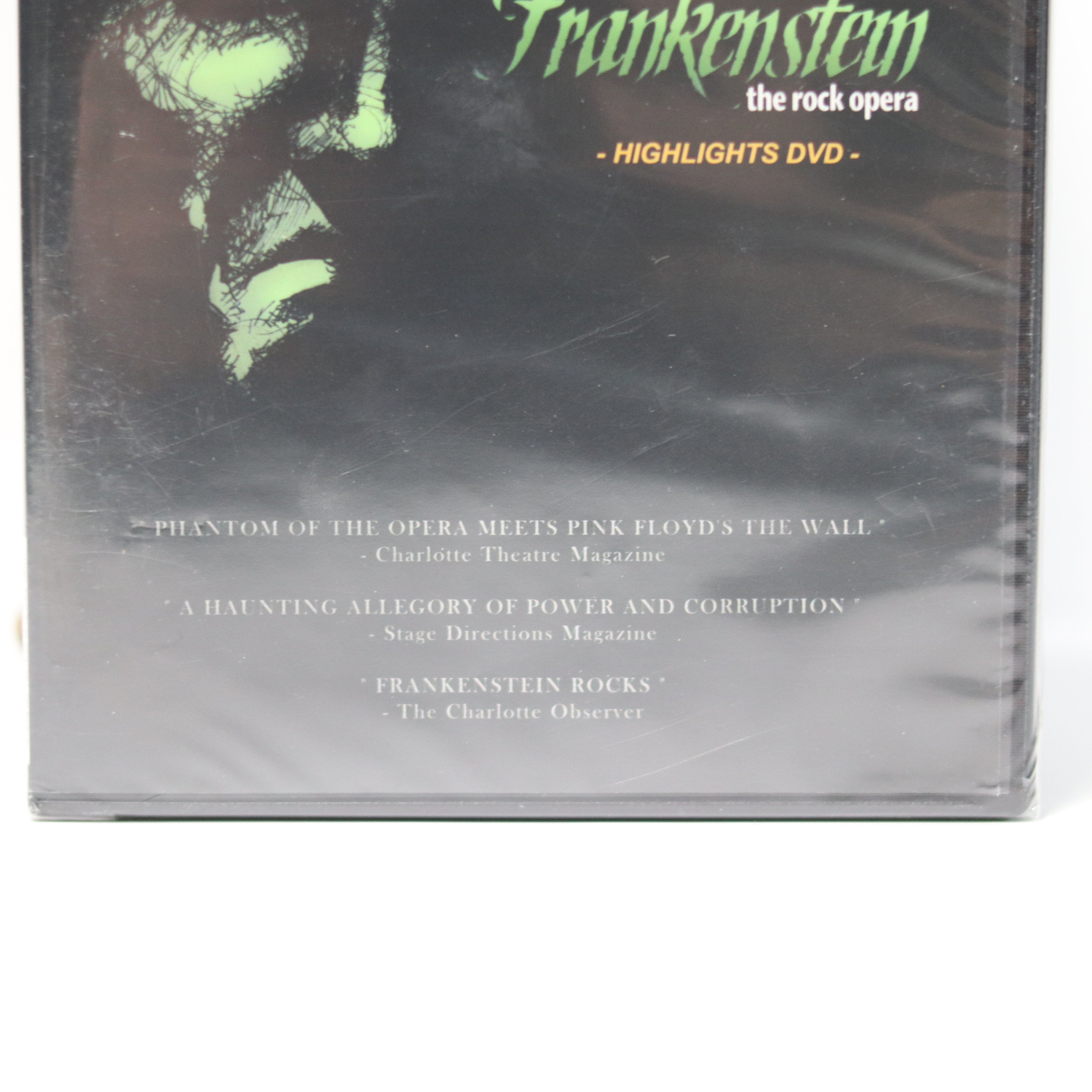 Frankenstein Rock Opera Highlights DVD - New Sealed Musical Theater