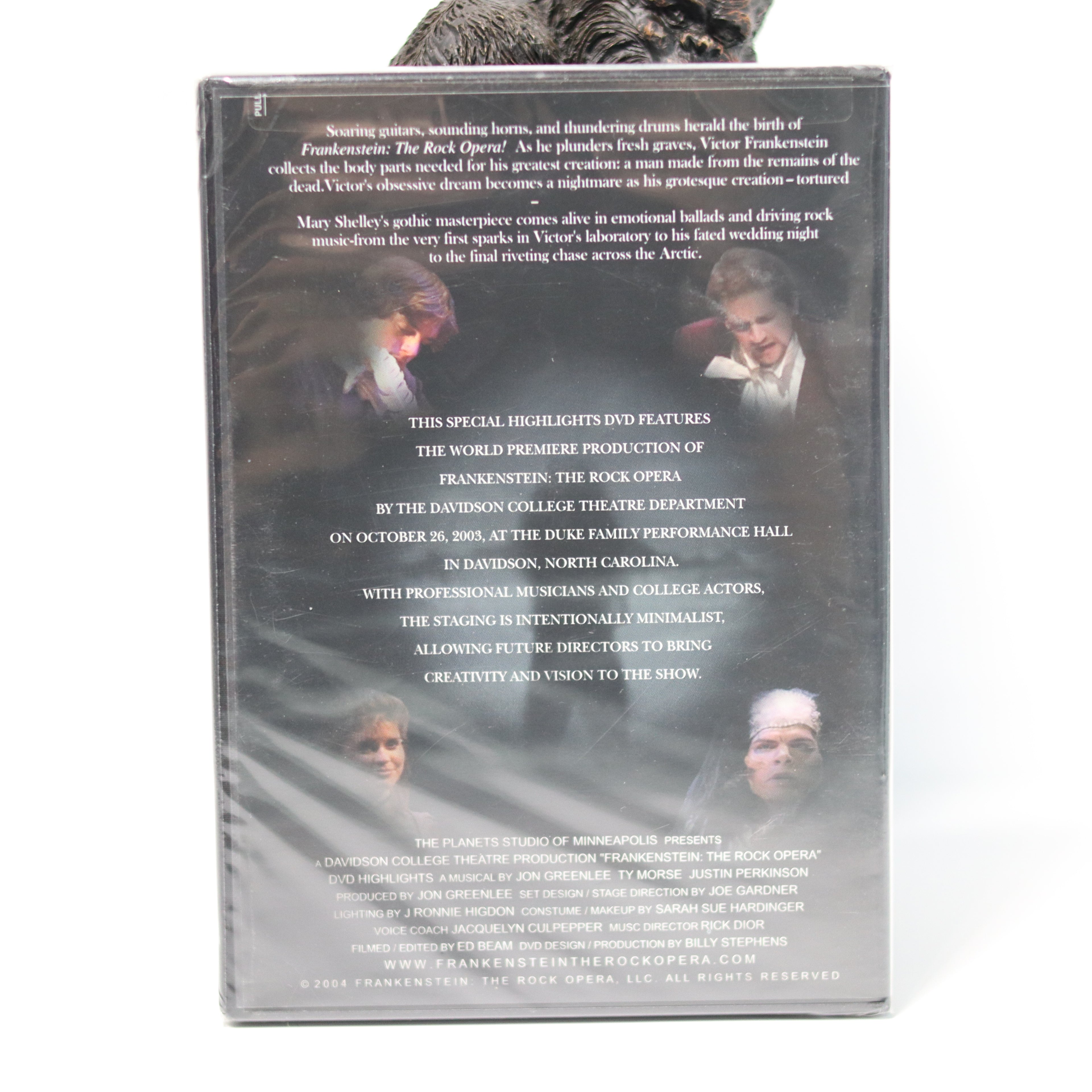 Frankenstein Rock Opera Highlights DVD - New Sealed Musical Theater