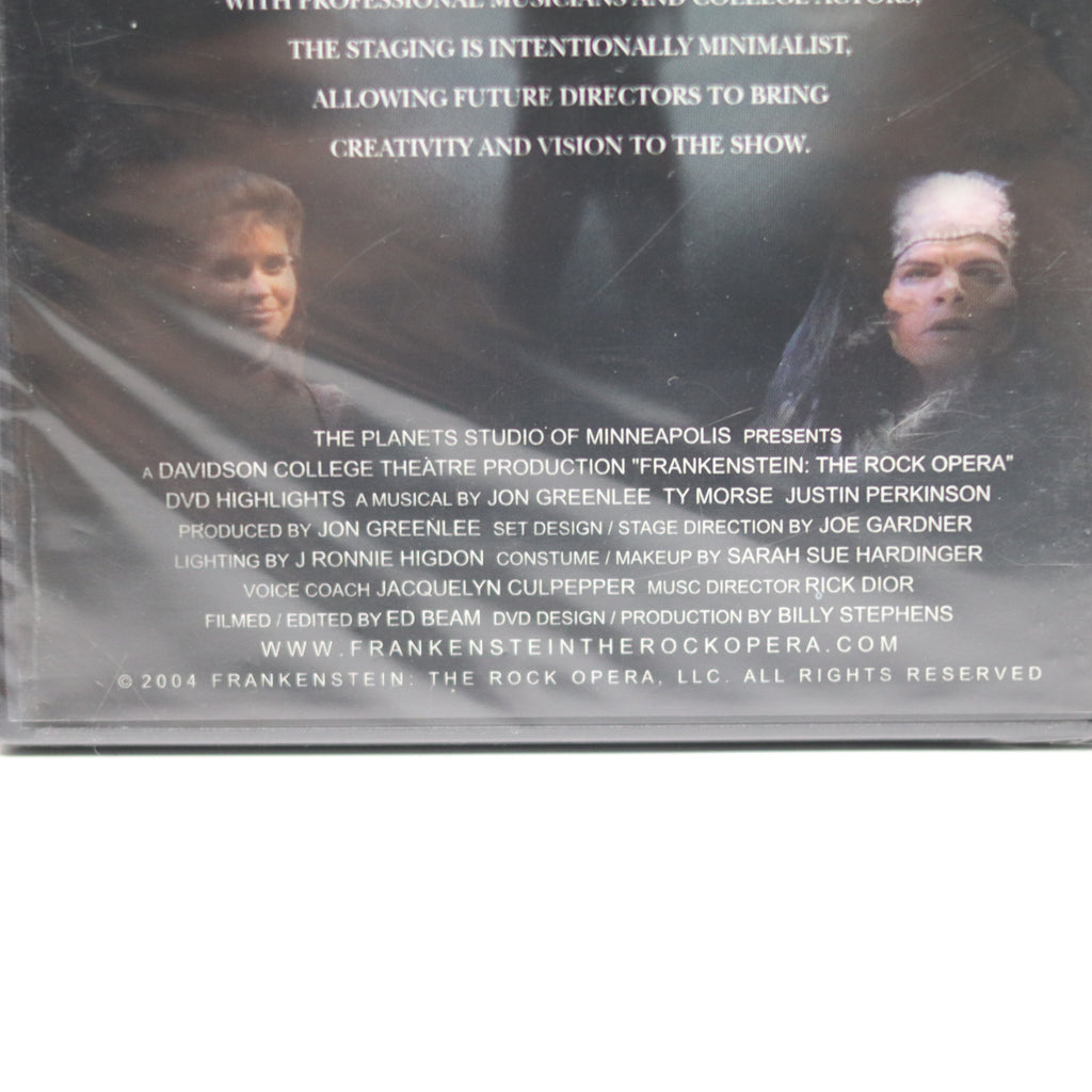 Frankenstein Rock Opera Highlights DVD - New Sealed Musical Theater