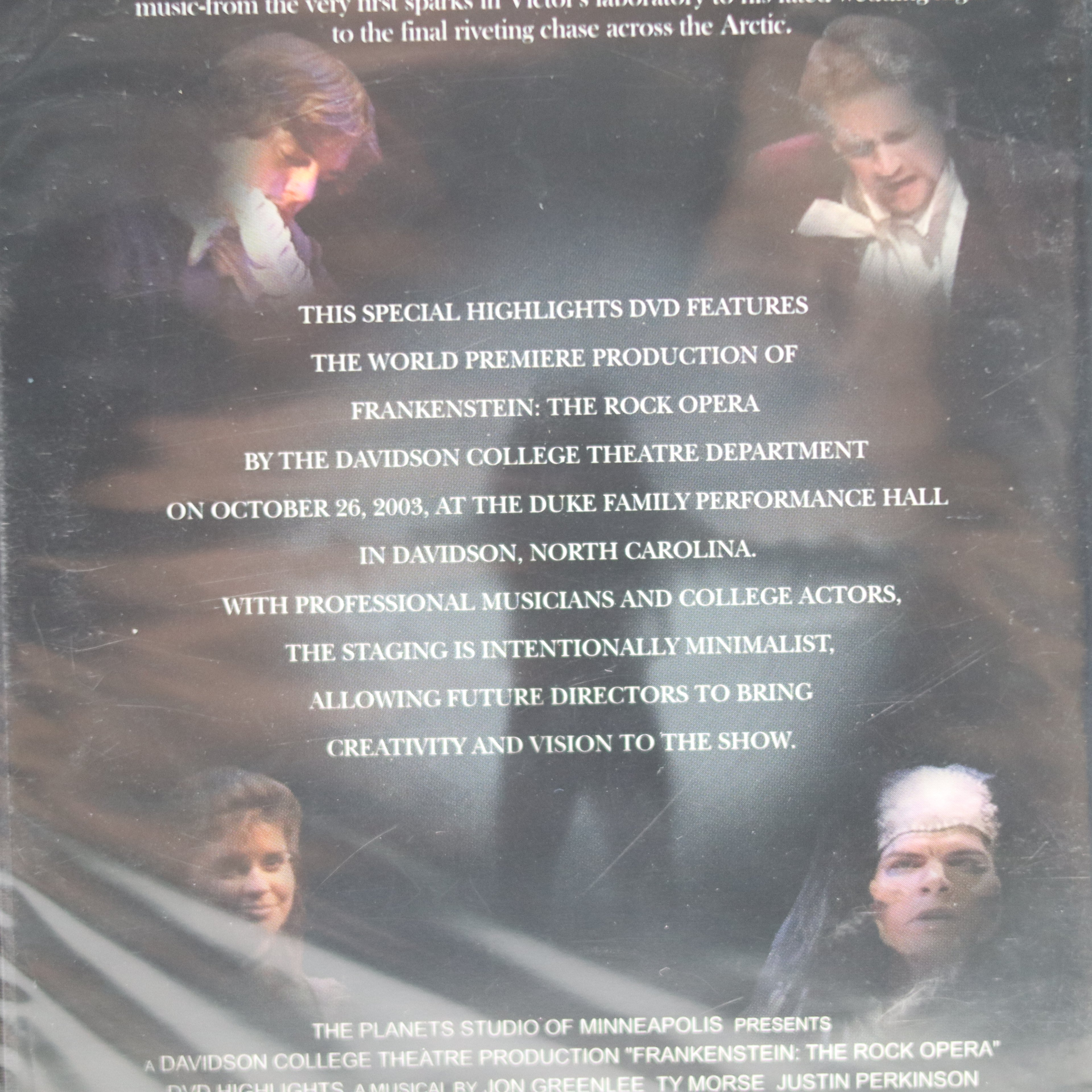 Frankenstein Rock Opera Highlights DVD - New Sealed Musical Theater