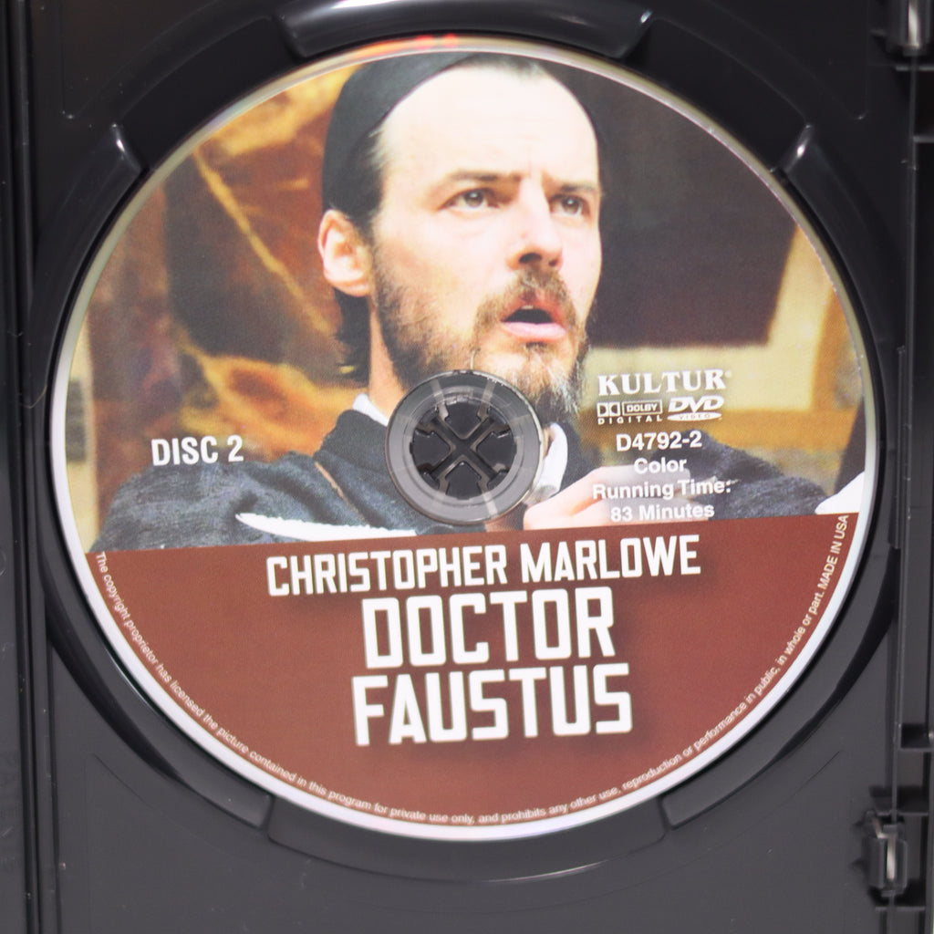 Christopher Marlowe Doctor Faustus 2-Disc DVD - Pre-Owned Classic