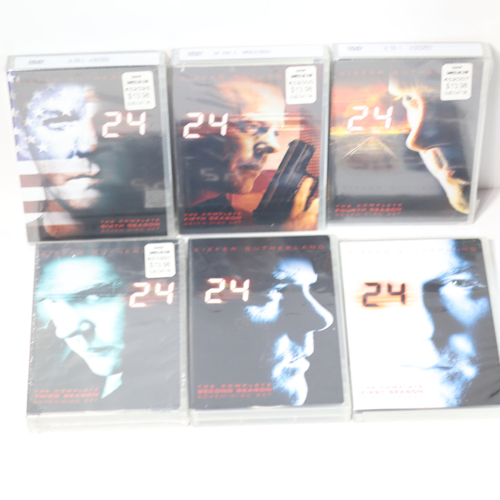 24 TV Series Seasons 1-6 DVD Box Set - Kiefer Sutherland