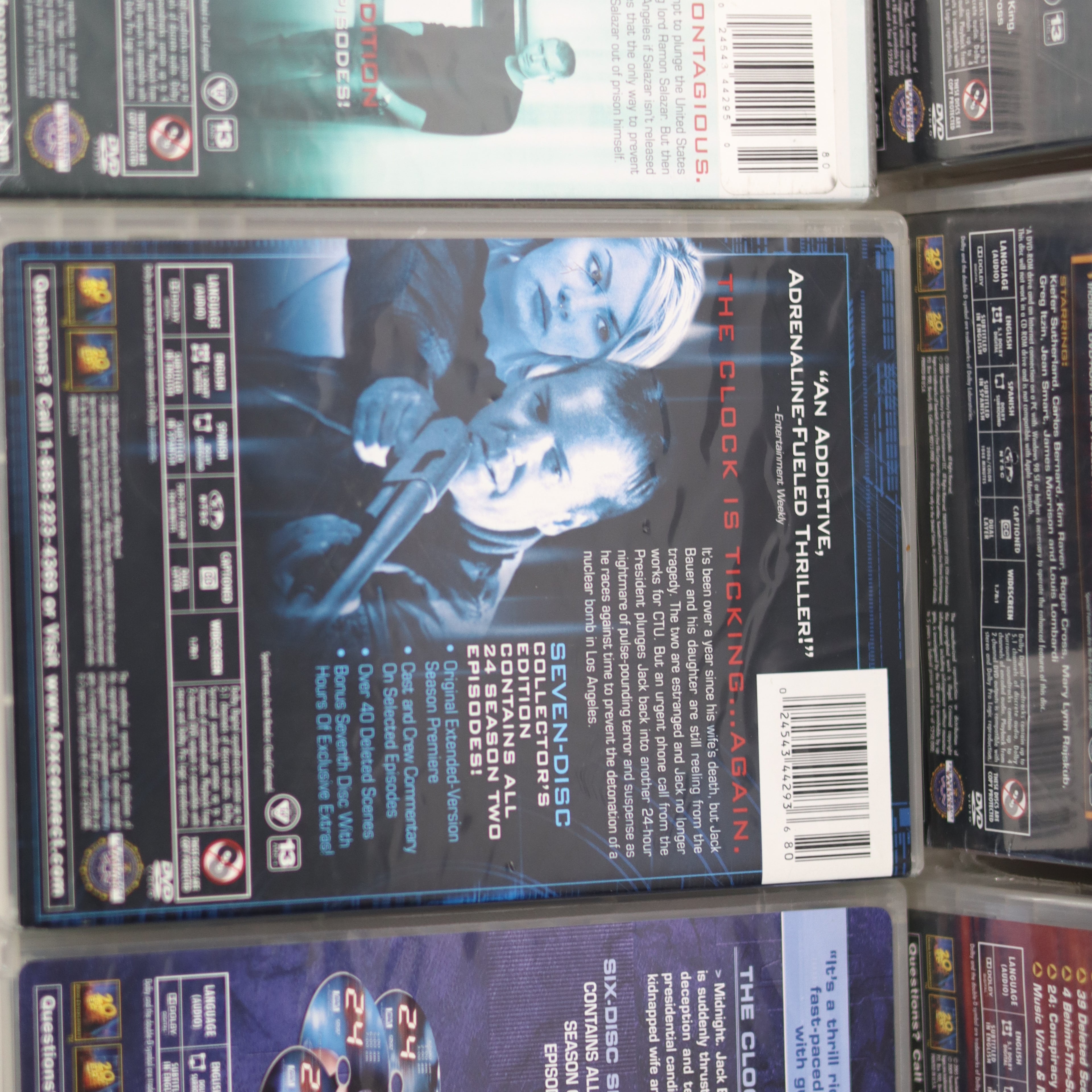 24 TV Series Seasons 1-6 DVD Box Set - Kiefer Sutherland