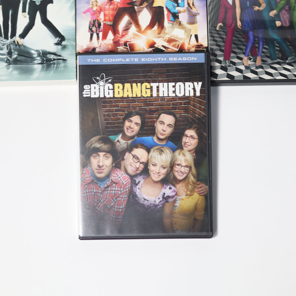 The Big Bang Theory Seasons 1-6, 8 DVD Collection - Pre-Owned