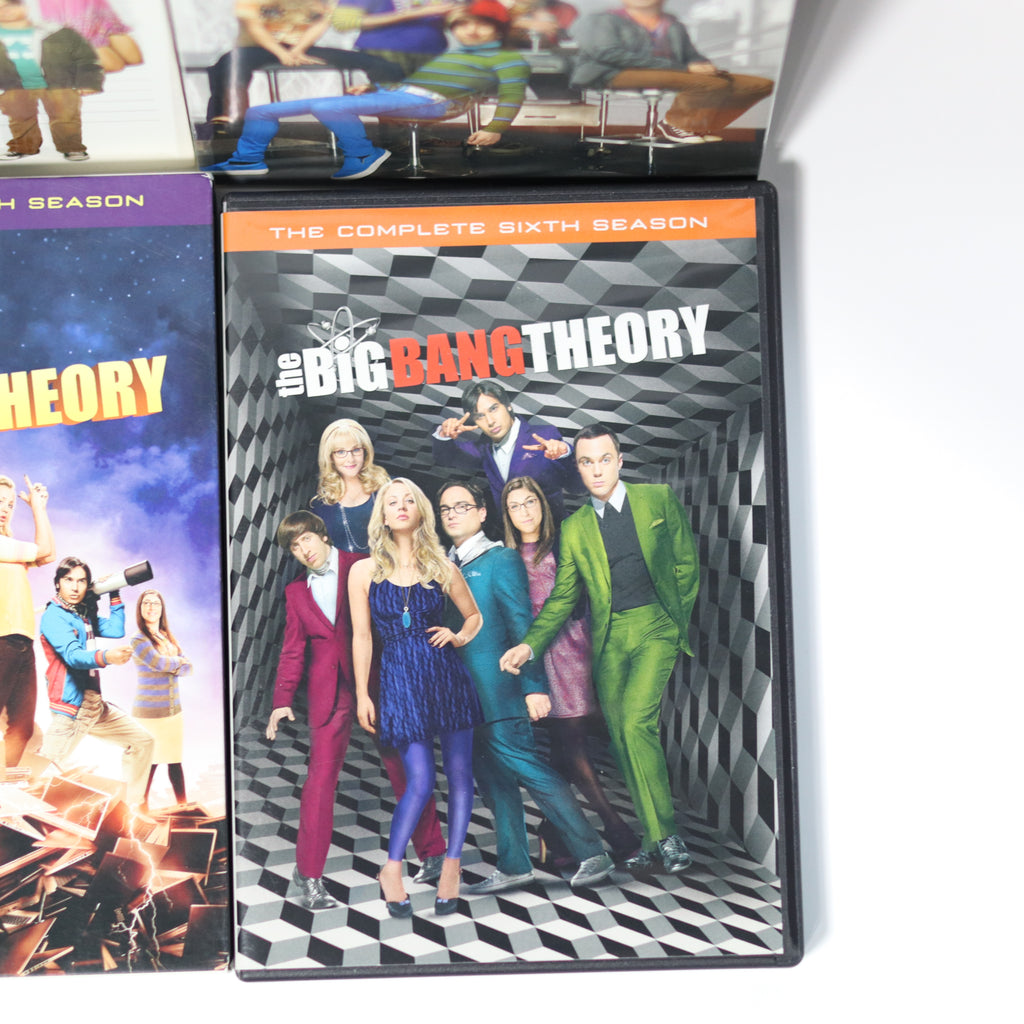 The Big Bang Theory Seasons 1-6, 8 DVD Collection - Pre-Owned