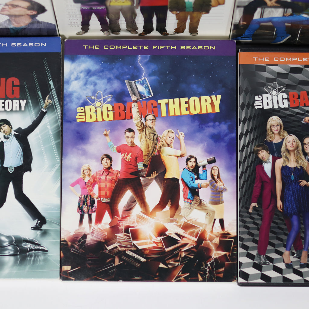 The Big Bang Theory Seasons 1-6, 8 DVD Collection - Pre-Owned