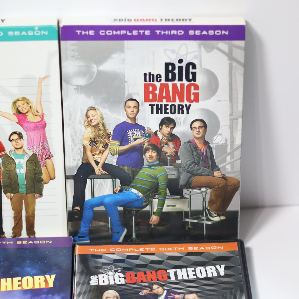 The Big Bang Theory Seasons 1-6, 8 DVD Collection - Pre-Owned