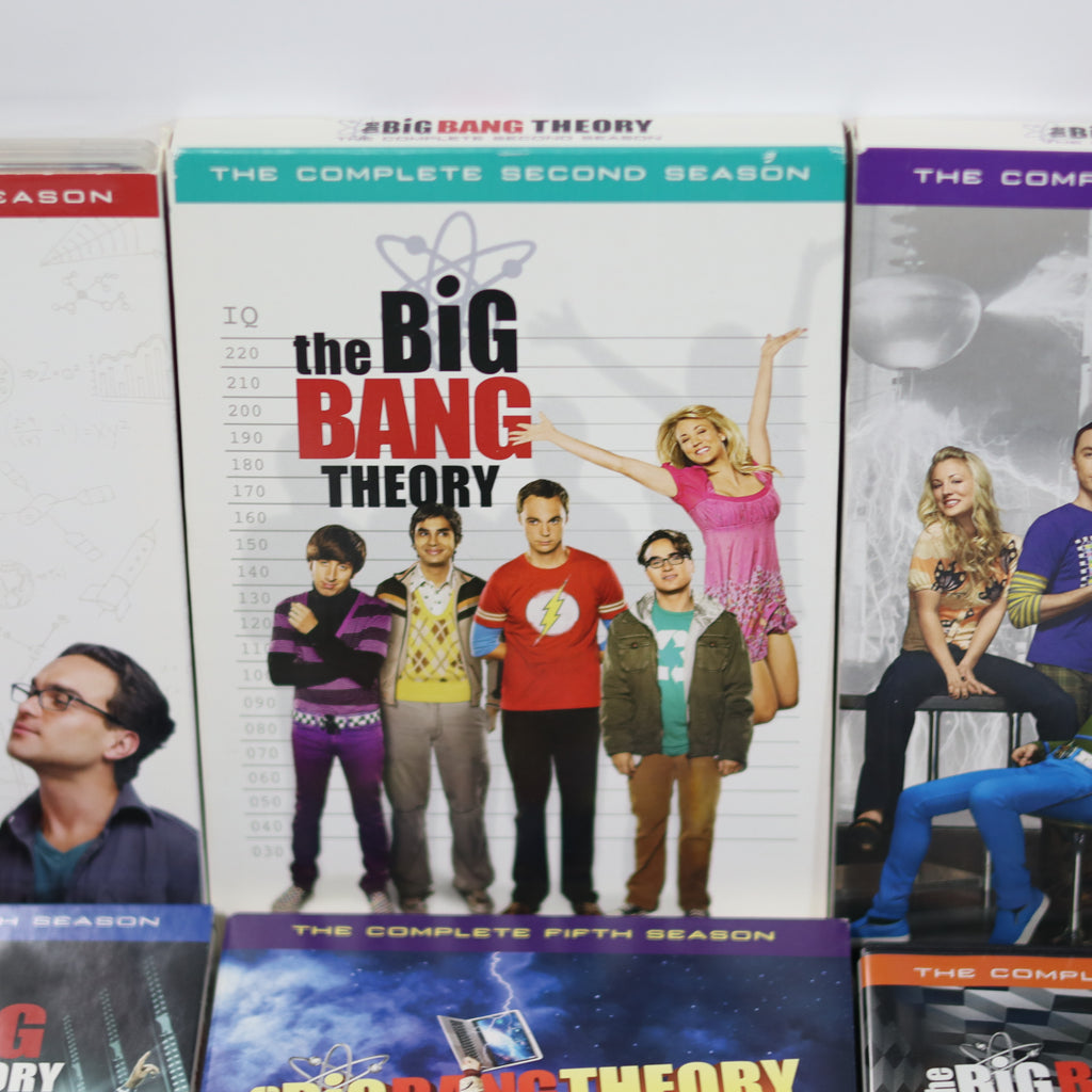 The Big Bang Theory Seasons 1-6, 8 DVD Collection - Pre-Owned