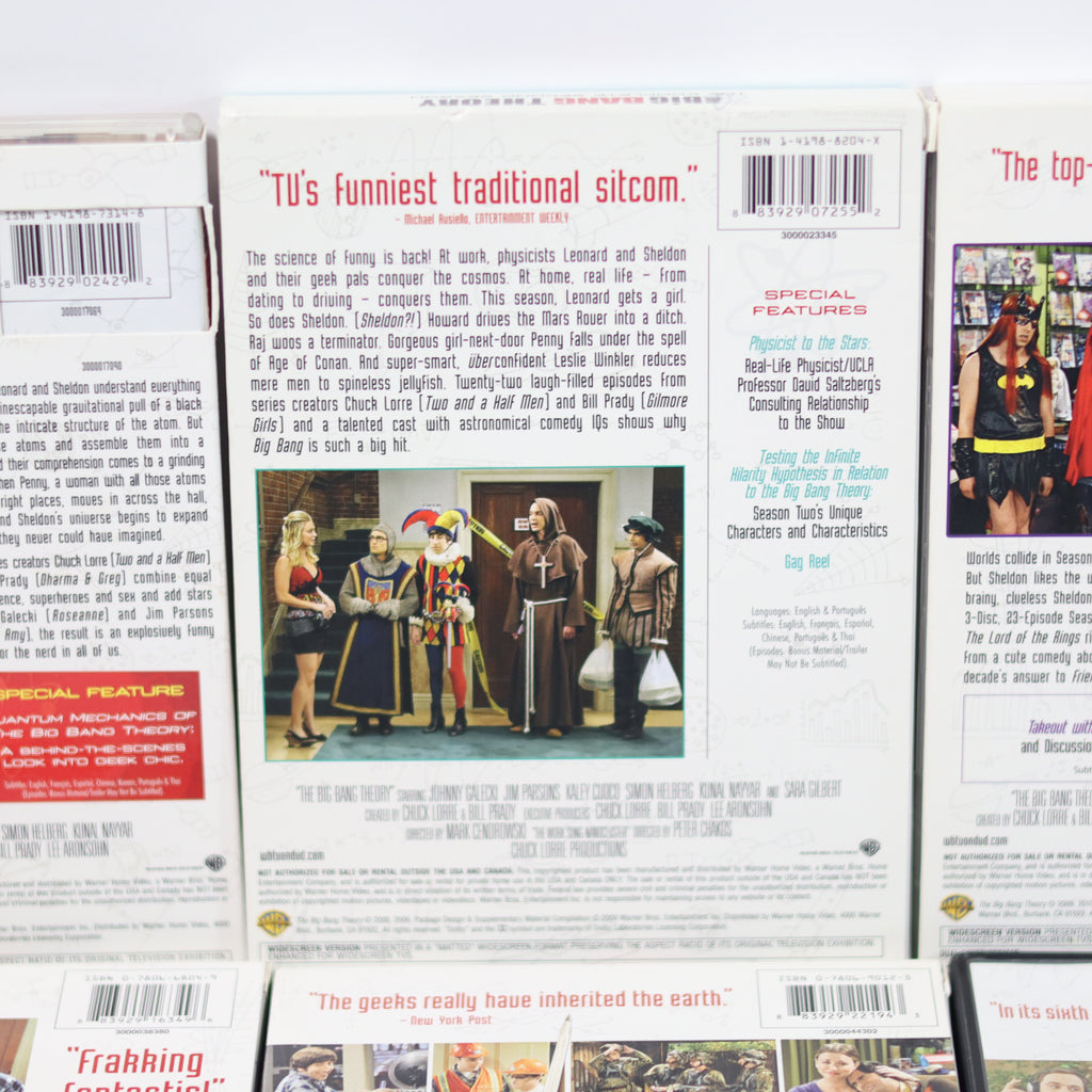 The Big Bang Theory Seasons 1-6, 8 DVD Collection - Pre-Owned