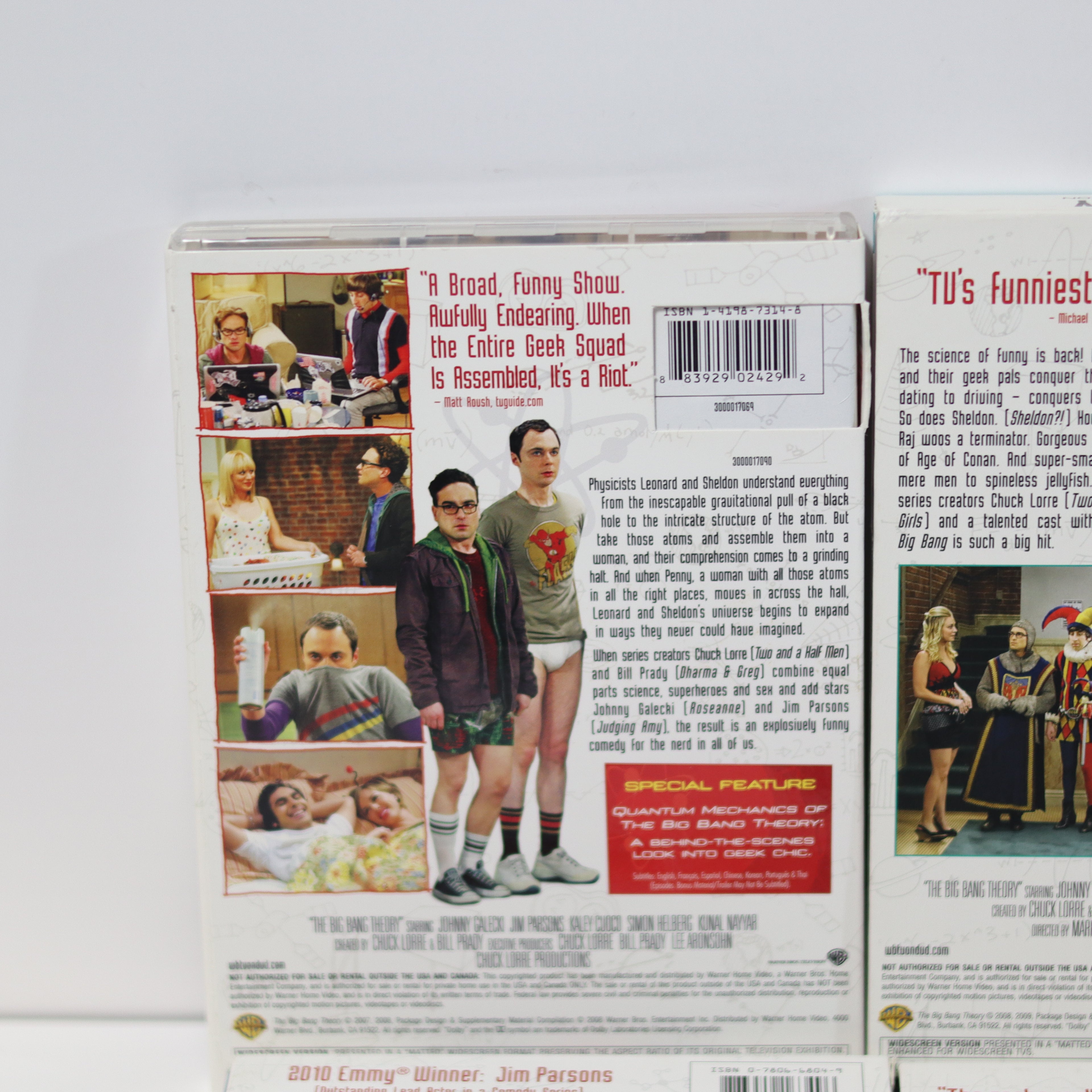 The Big Bang Theory Seasons 1-6, 8 DVD Collection - Pre-Owned