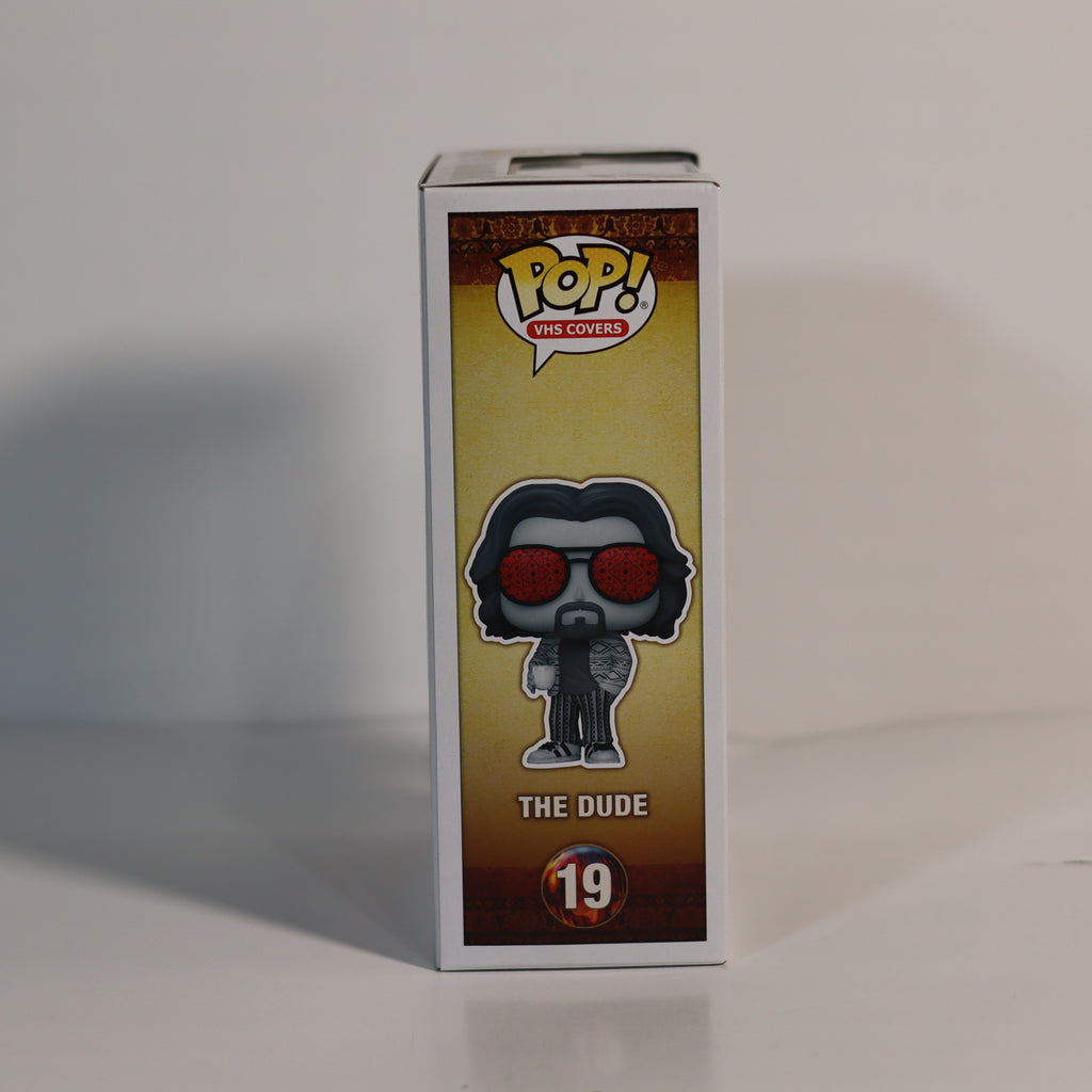 Funko Pop! The Dude figure packaging on a white background