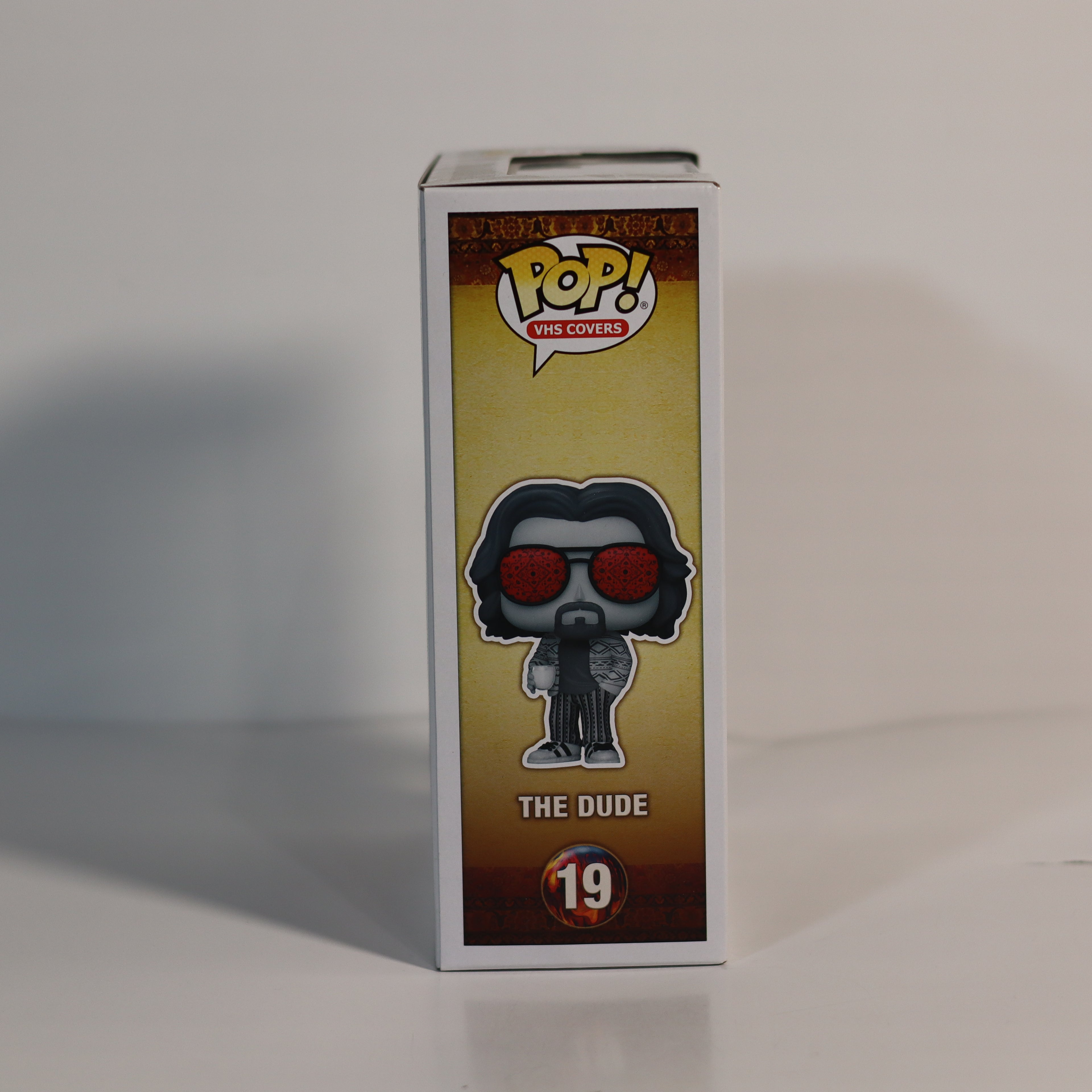 Funko Pop! The Dude figure packaging on a white background