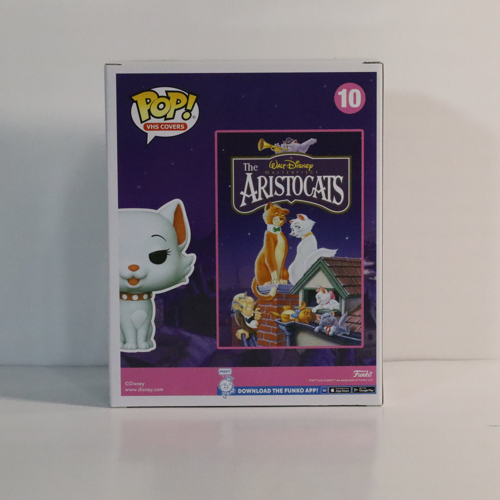 Funko Pop! The Aristocats figure packaging with Disney branding