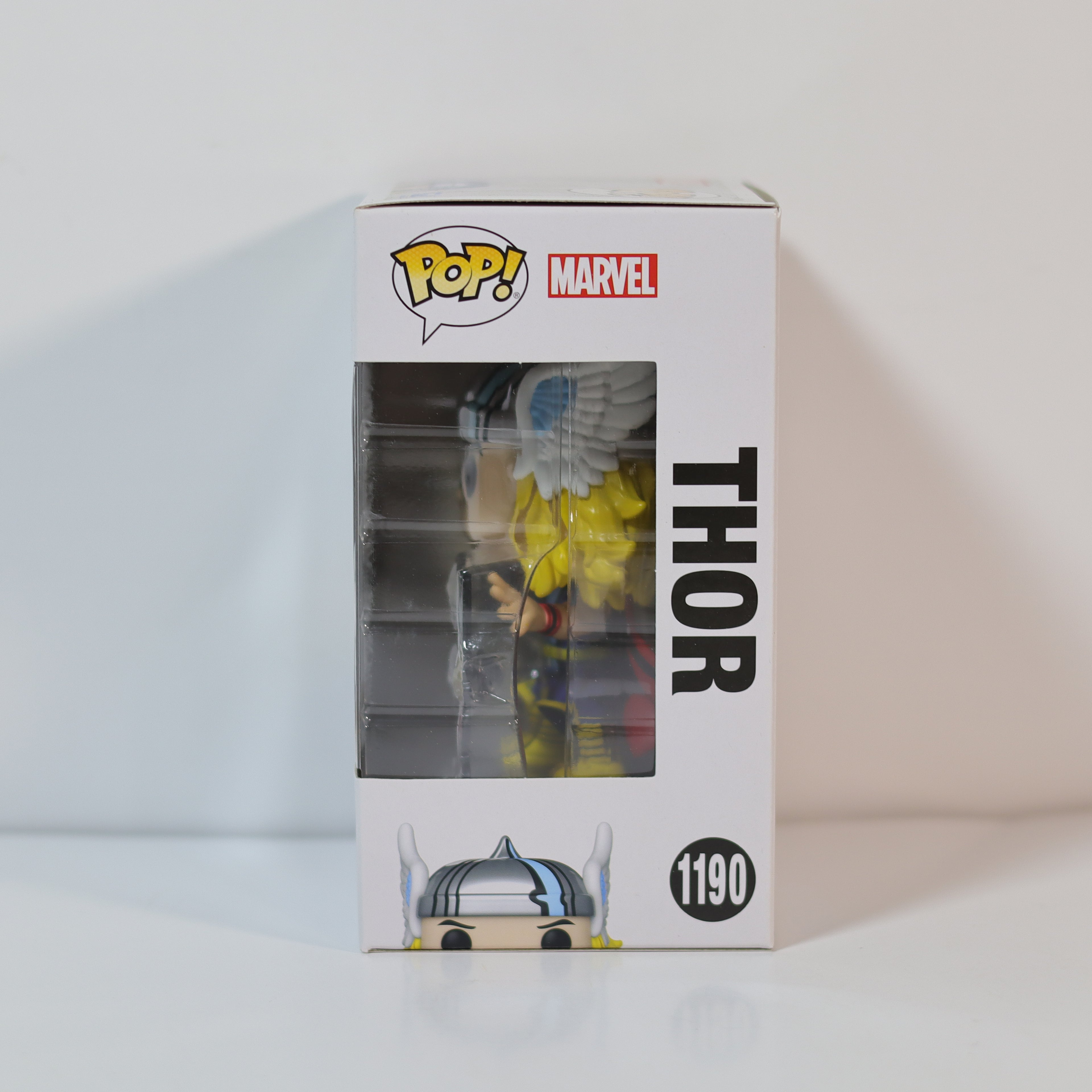 Marvel Thor Pop! vinyl figure in packaging on a light background