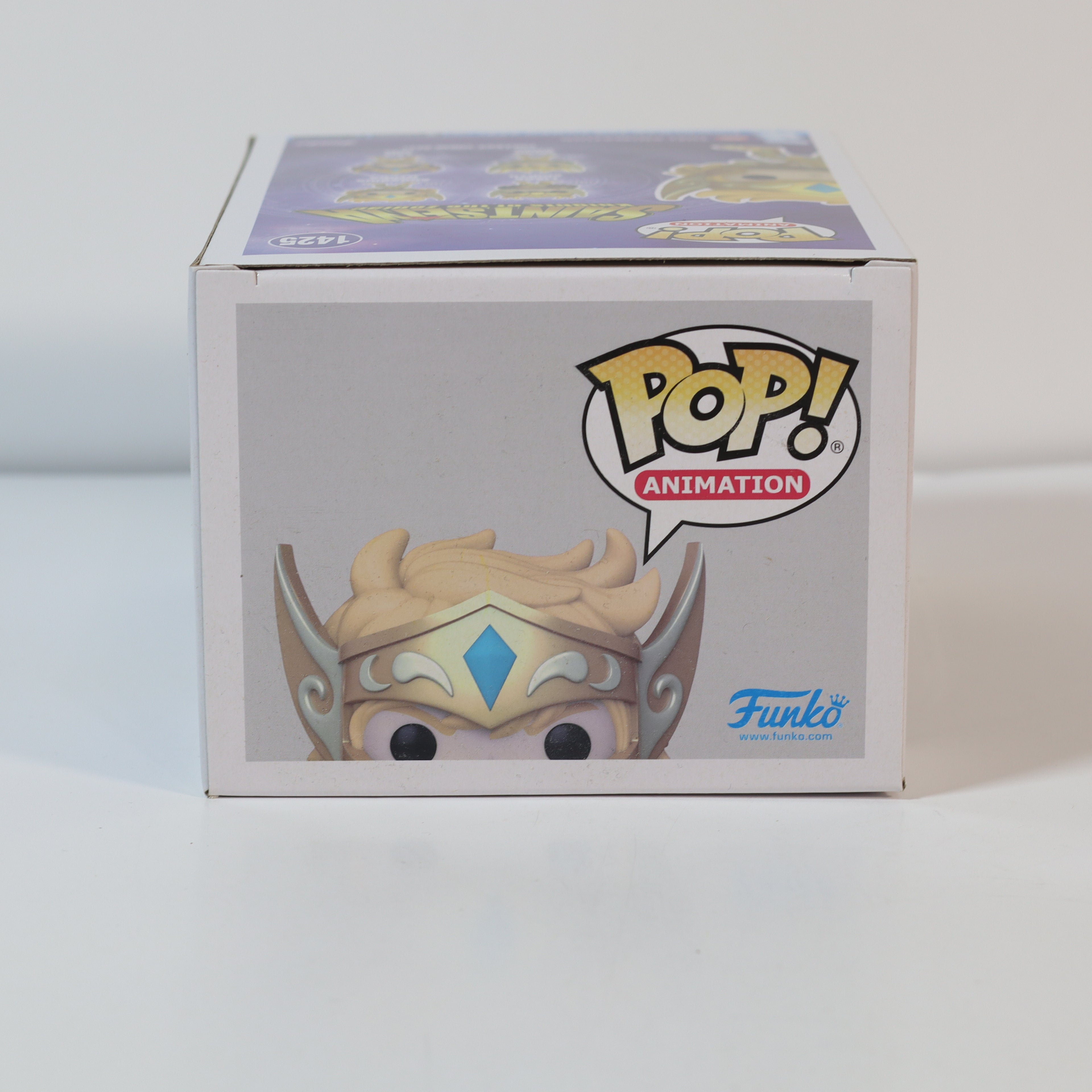 Funko Pop! Animation box with a character design on a white background