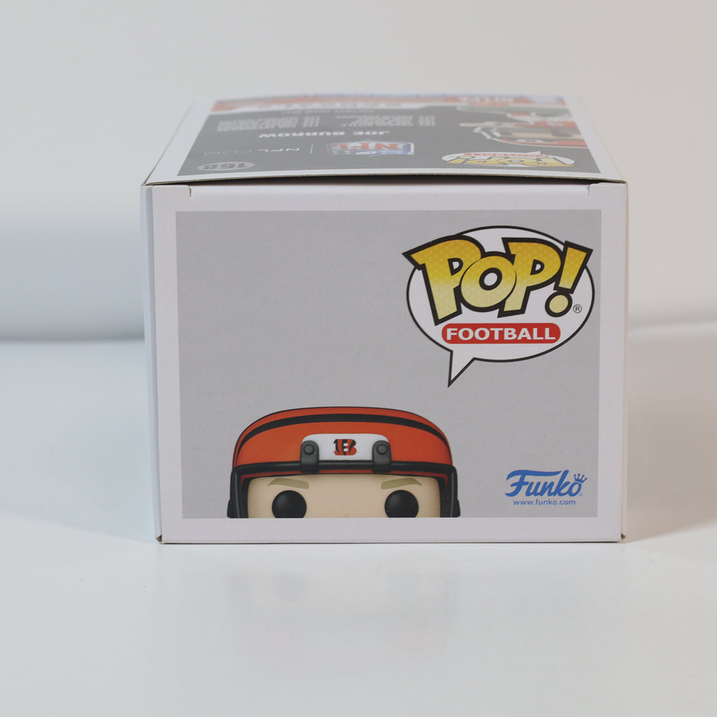 Funko Pop! Football box with a toy figure on a white background