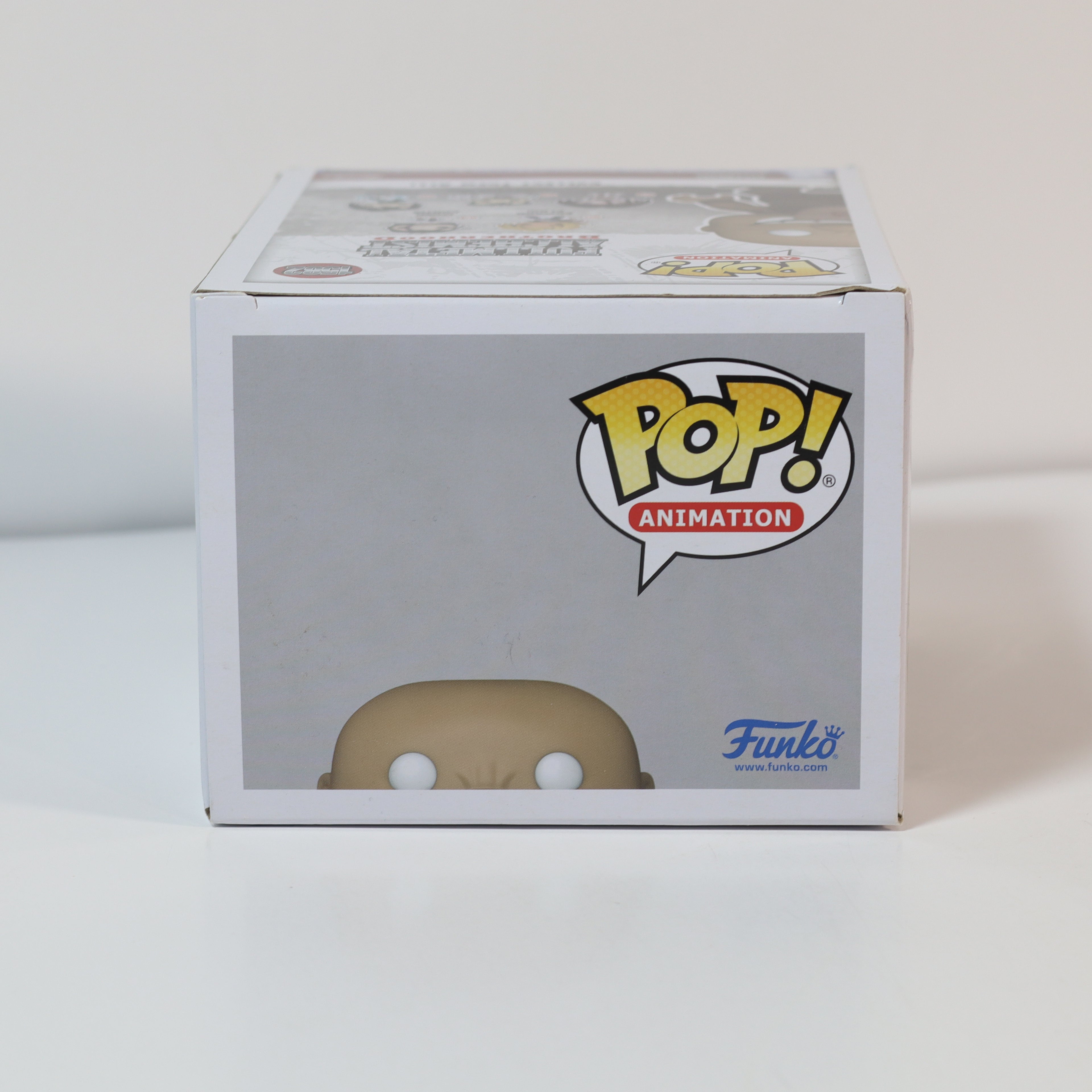 Funko Pop! Animation box with a small figure on a white background