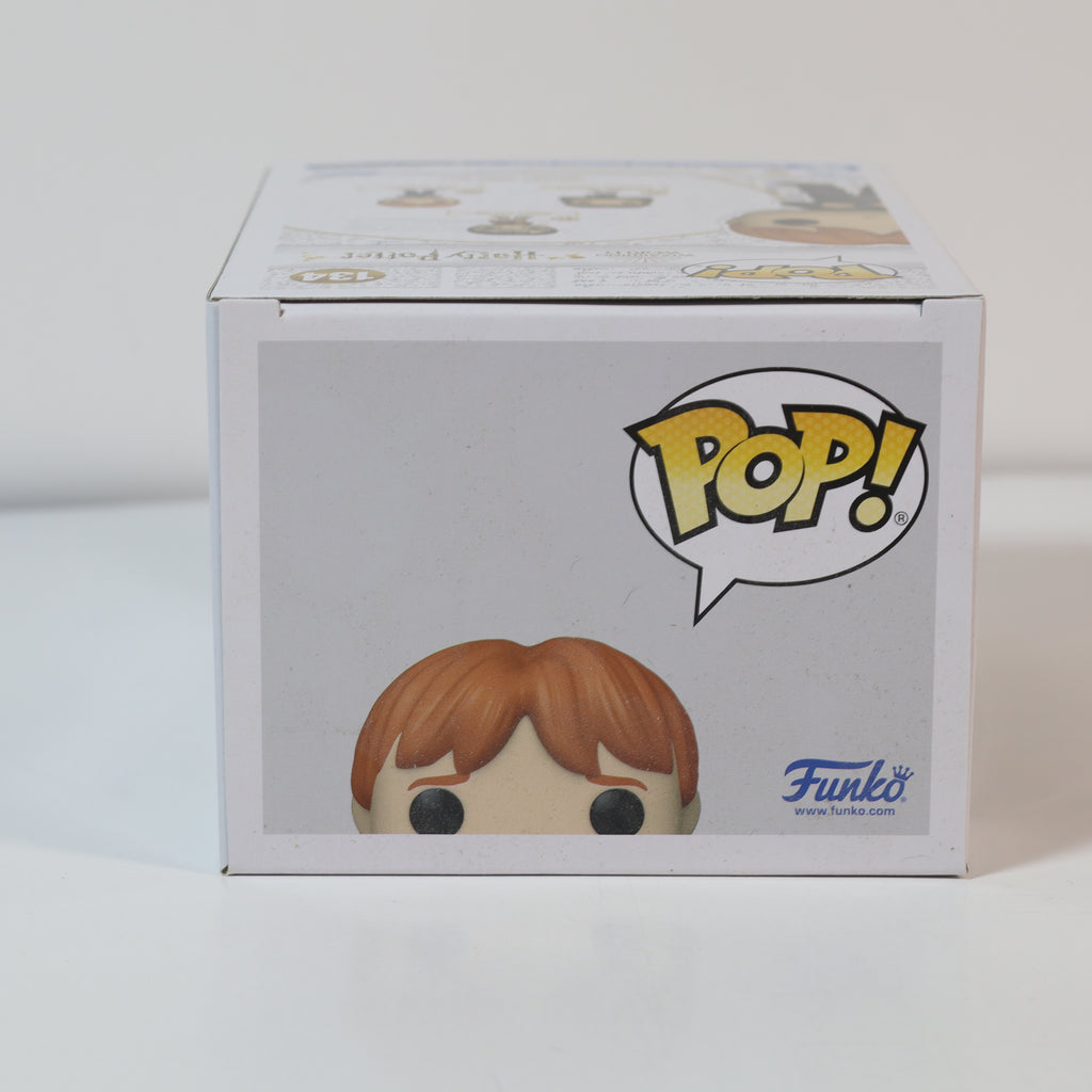 Funko Pop! vinyl figure packaging with character illustration and Funko logo on a white background