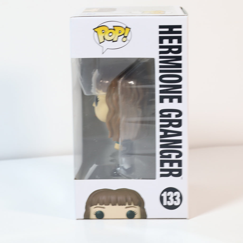 Funko Pop! Hermione Granger figure packaging on a white background