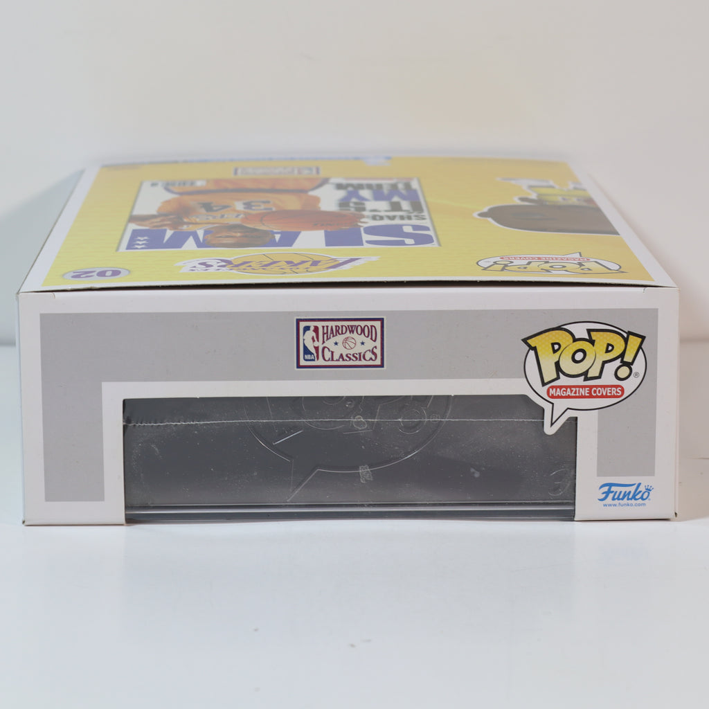 Funko Pop! vinyl figure packaging with NBA Hardwood Classics branding on a white background