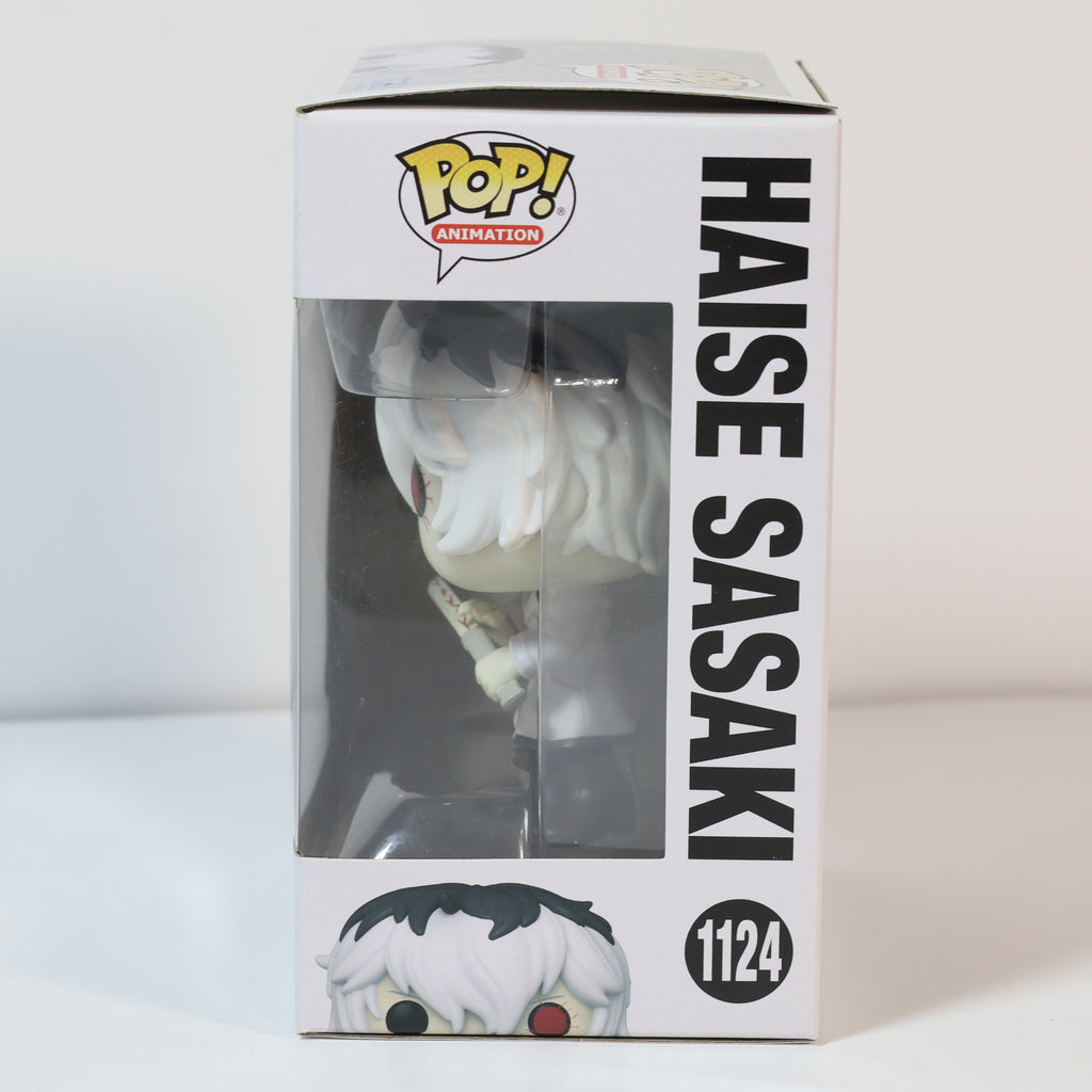 Funko Pop! Animation Haise Sasaki figure packaging on a white background