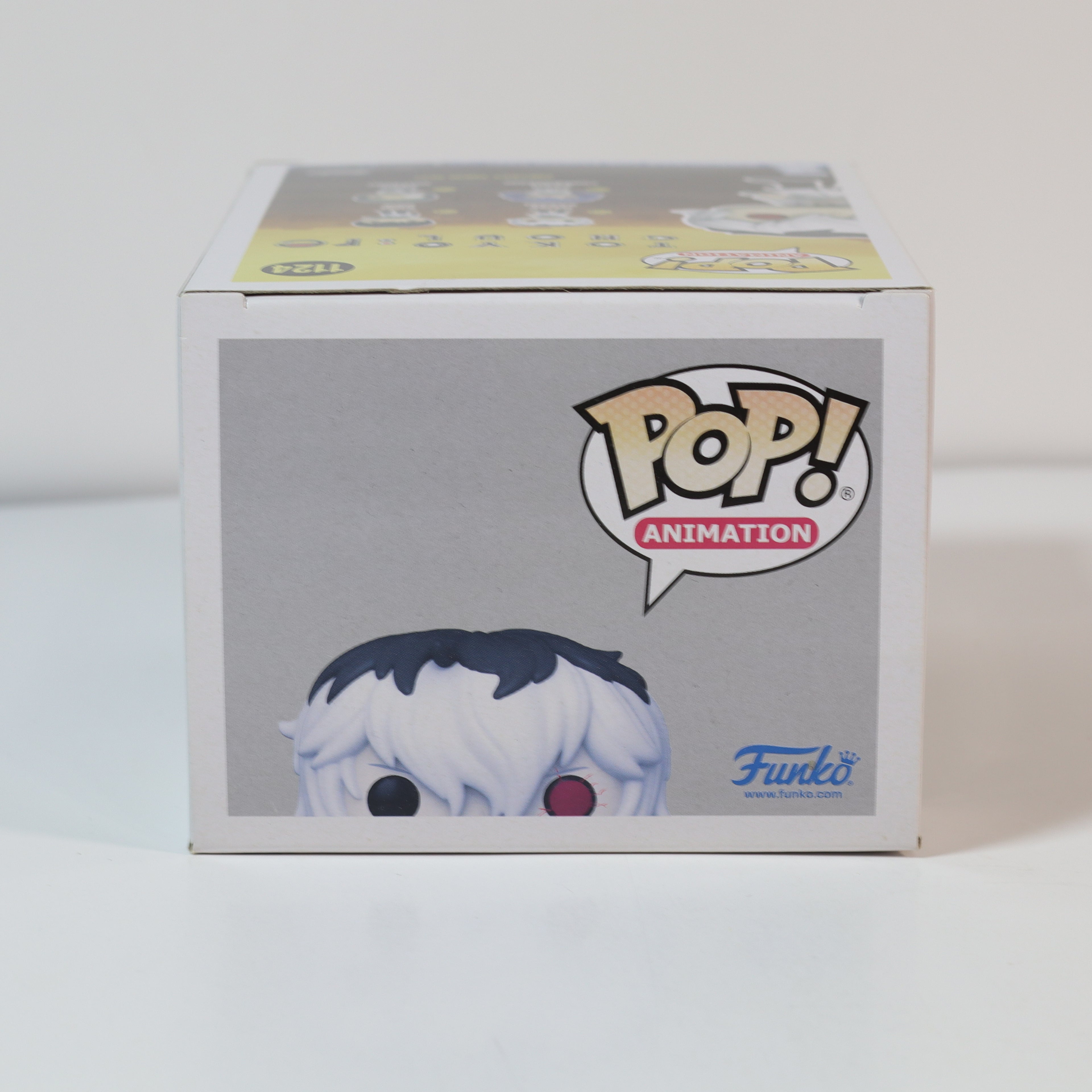 Funko Pop! Animation box with character illustration on a white background