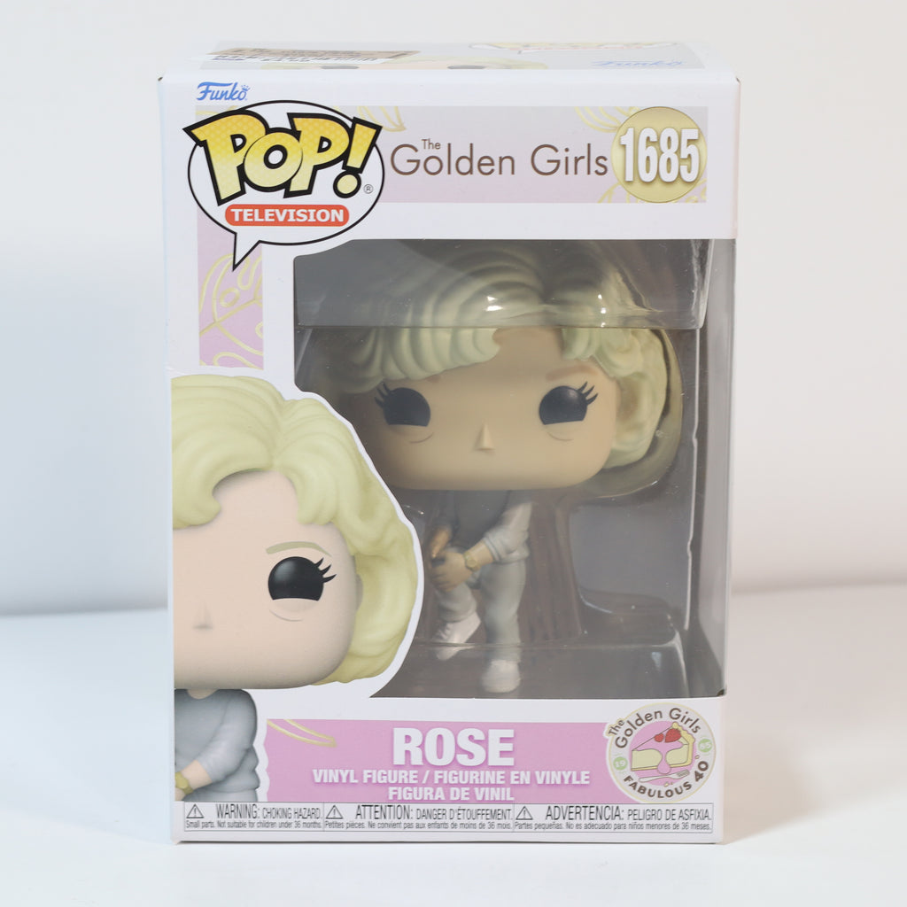 Funko Pop! packaging for Rose from The Golden Girls on a white background