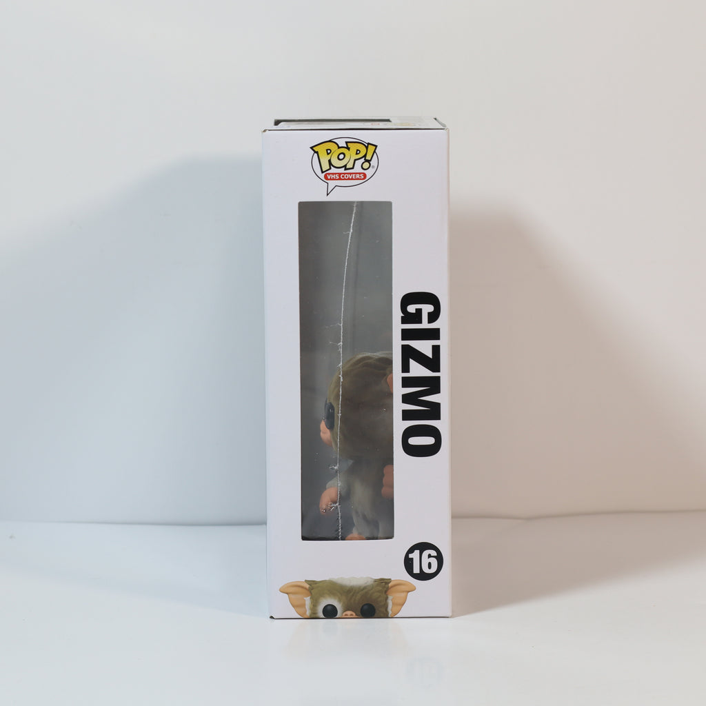 Pop! Vinyl box featuring Gizmo with a clear window on a light gray background