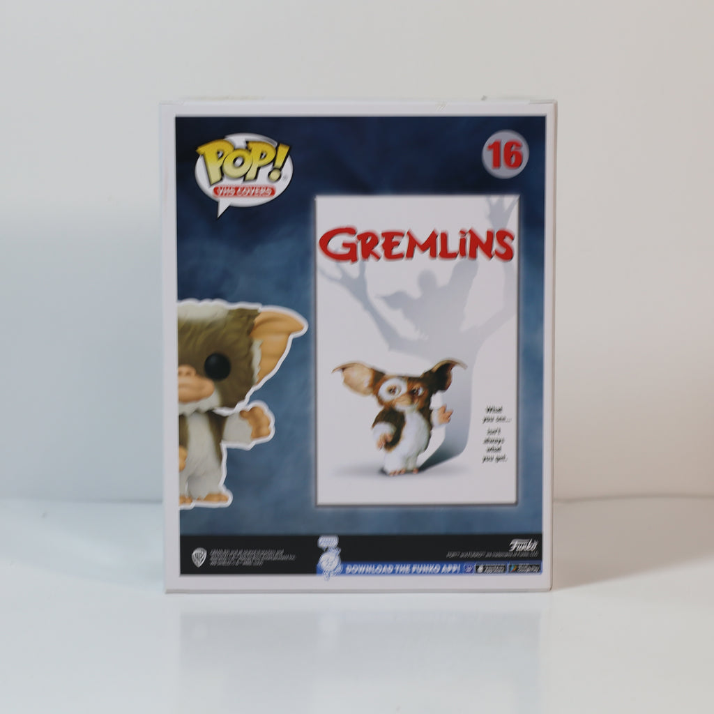 Gizmo Gremlins Figure - Funko POP VHS  Flocked