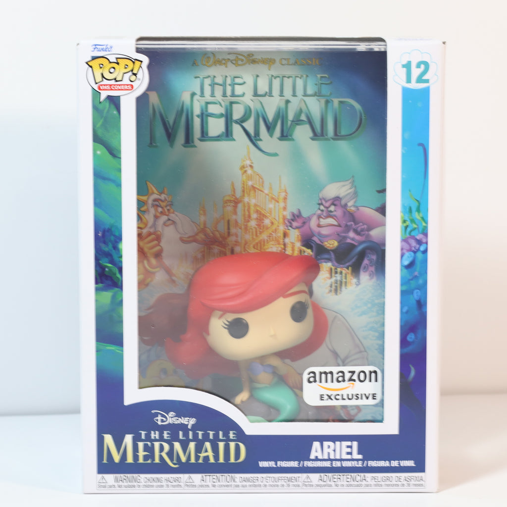 Funko Pop! The Little Mermaid Ariel figure packaging with Amazon Exclusive label