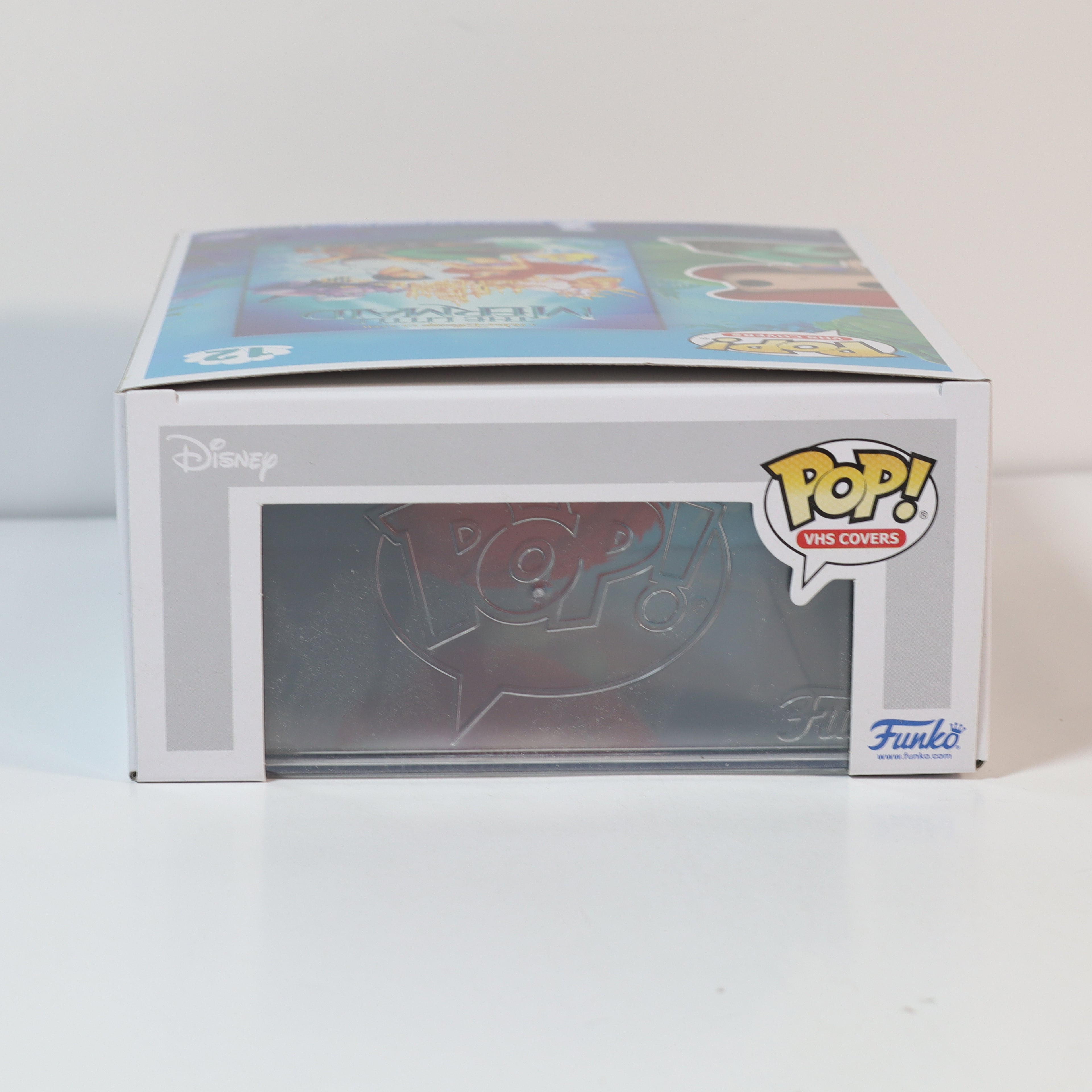 Funko Pop! vinyl figure packaging with Disney branding on a white background